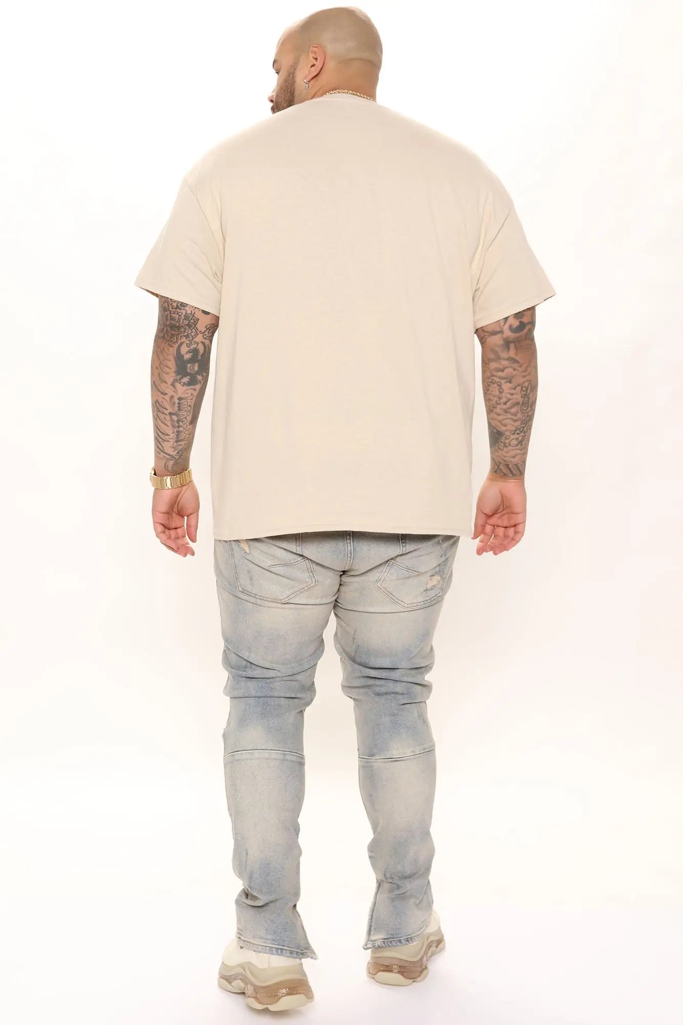Stay Positive Skinny Jean - Light Blue Wash Fashion Nova