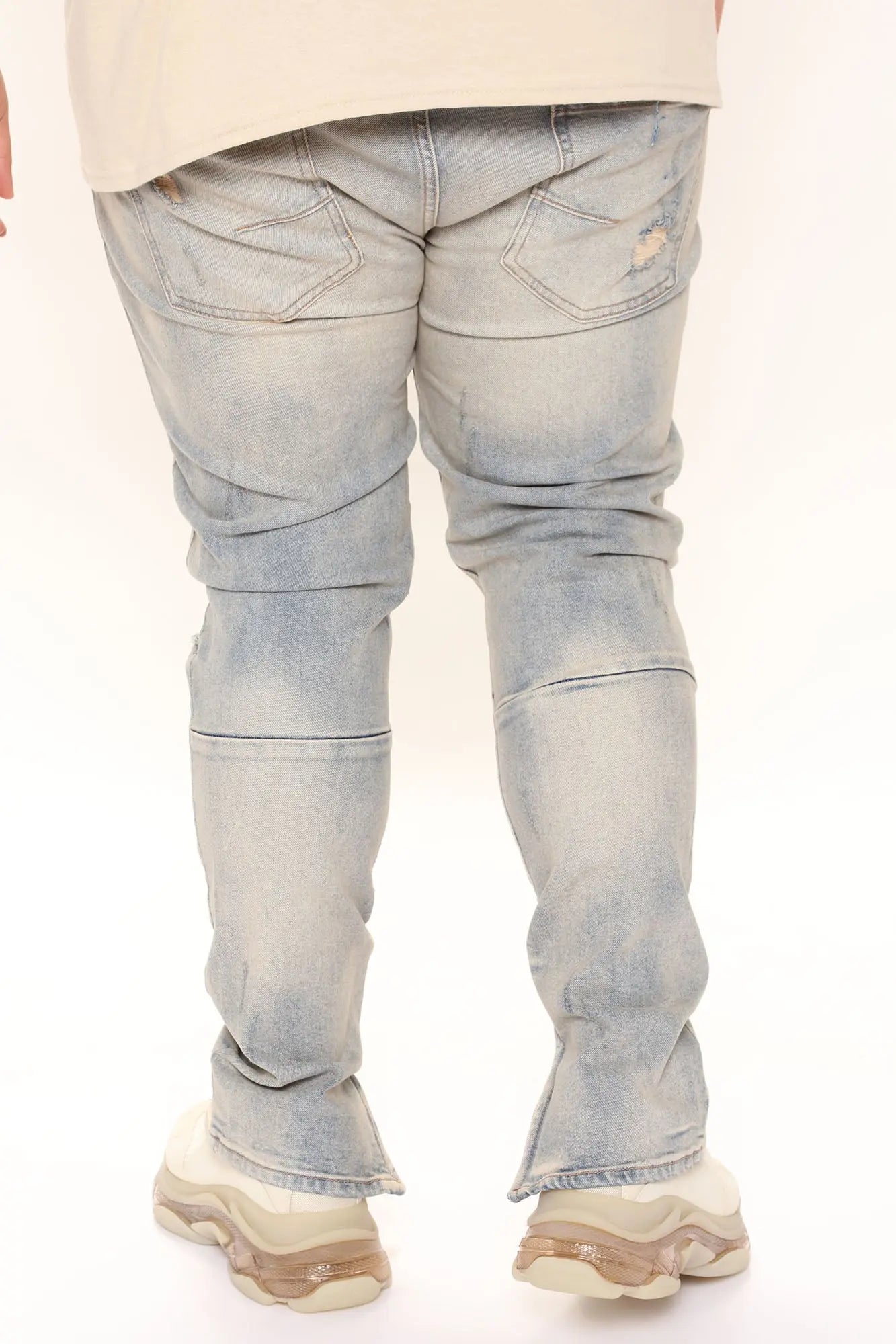 Stay Positive Skinny Jean - Light Blue Wash Fashion Nova