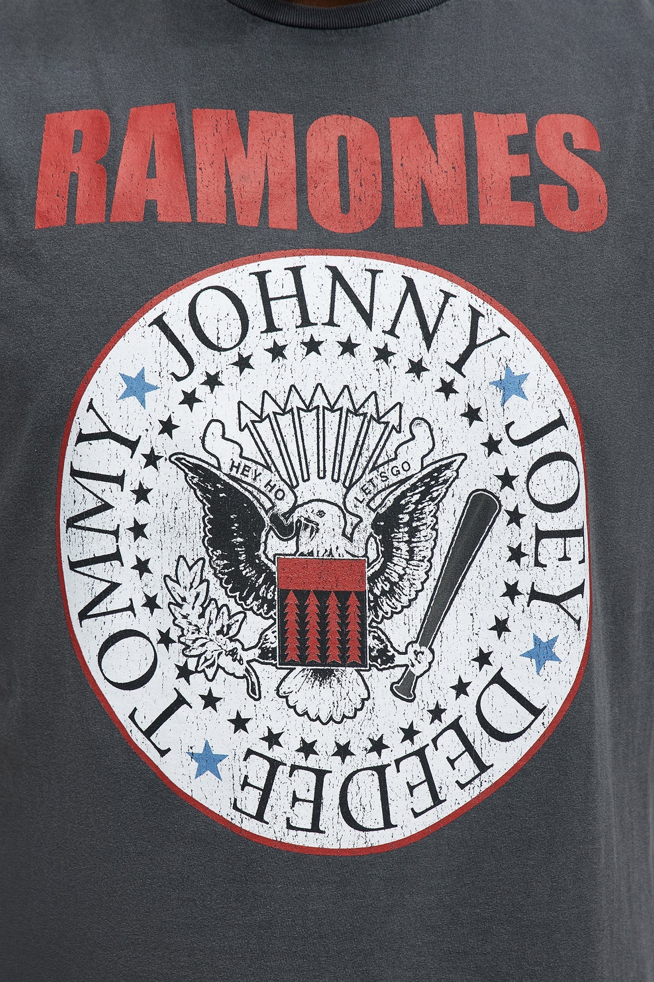 Hey Ho Ramones Muscle Tank - Black Fashion Nova