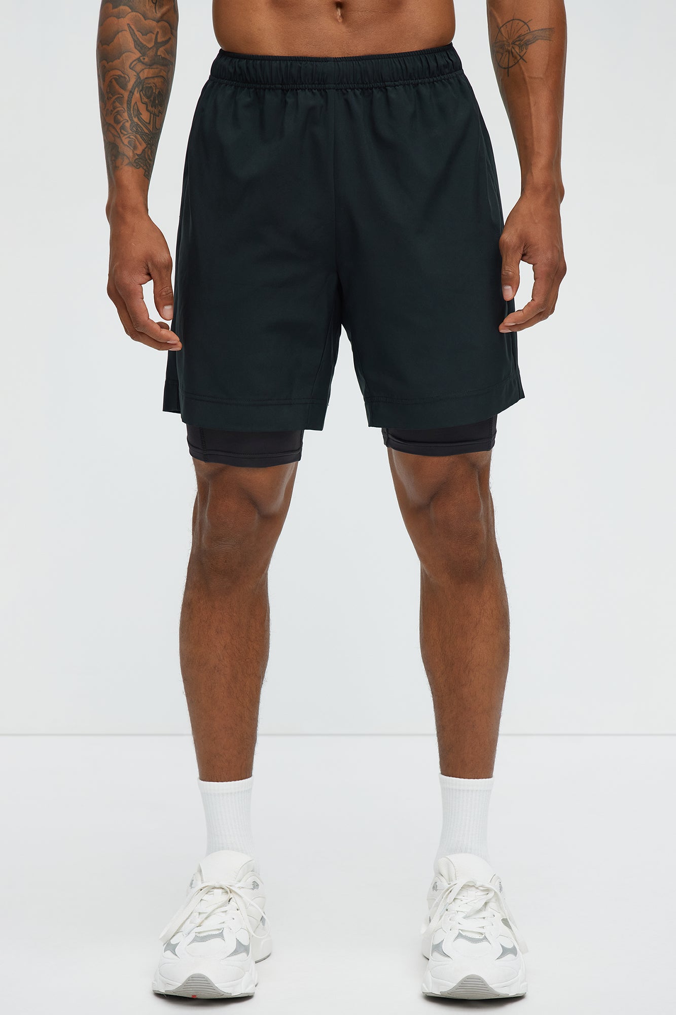 Vital Base Layer Compression Short - Black Fashion Nova
