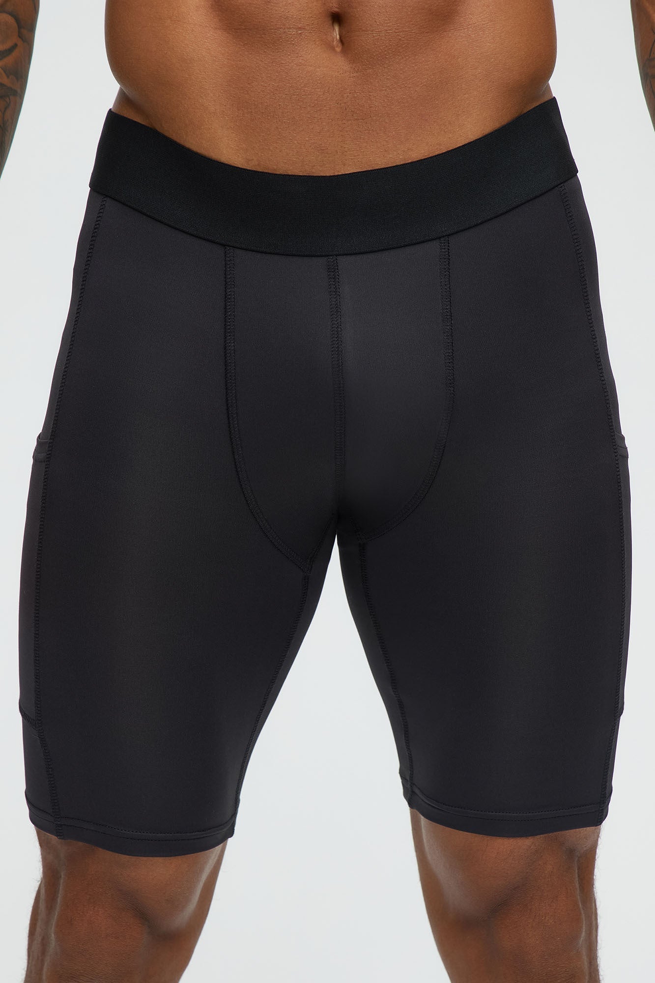 Vital Base Layer Compression Short - Black Fashion Nova