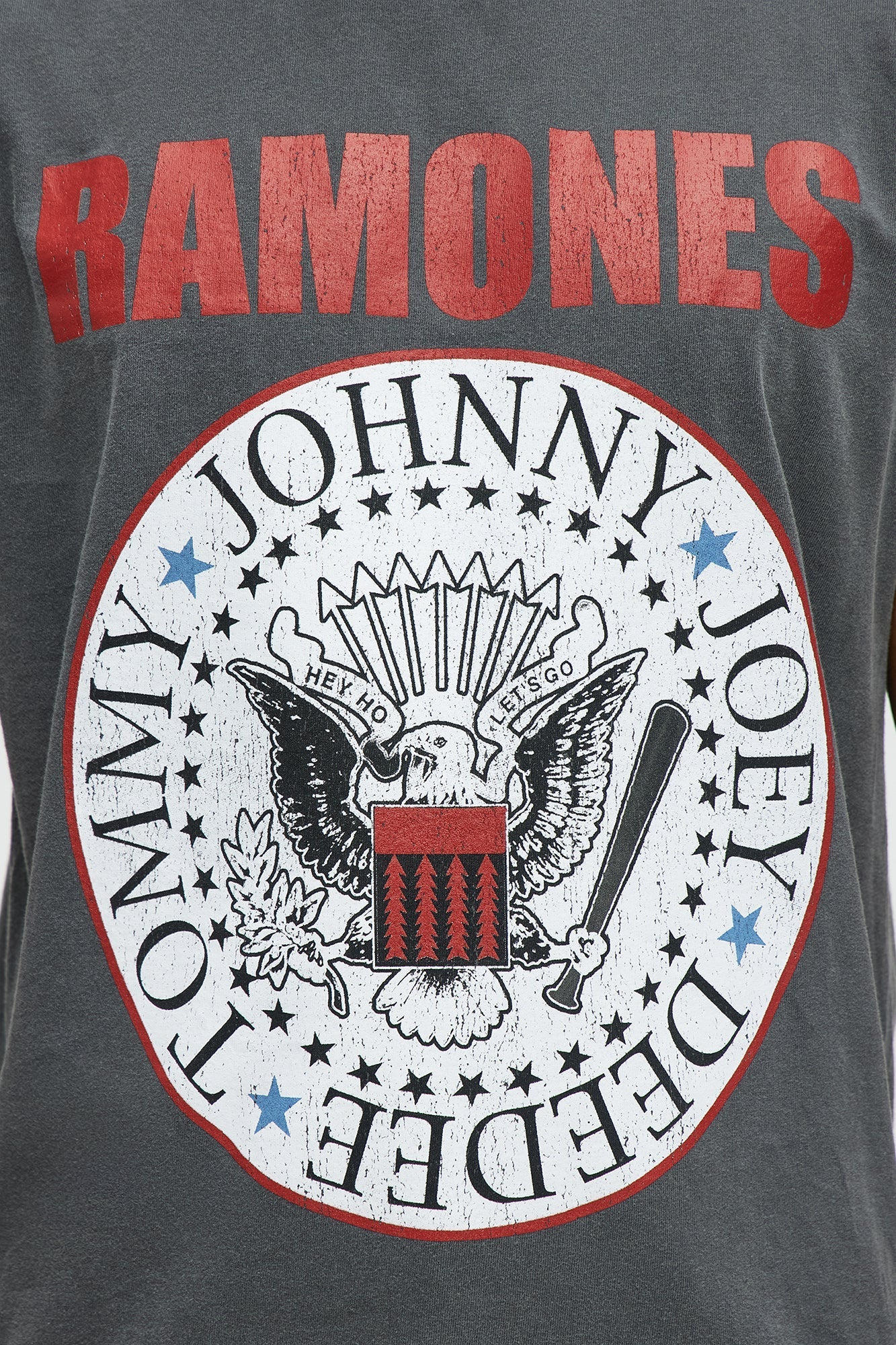 Hey Ho Ramones Muscle Tank - Black Fashion Nova