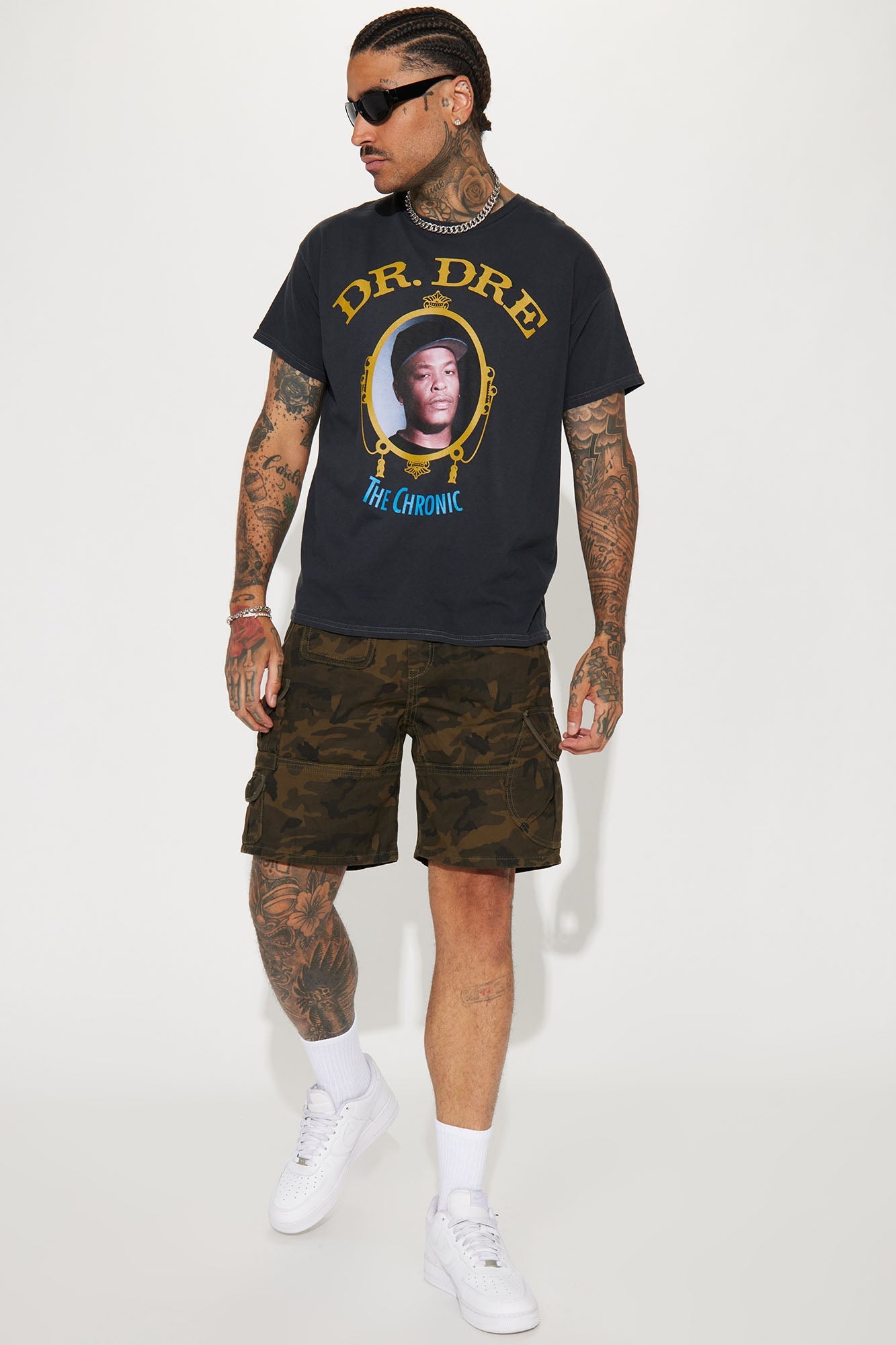 Next Moves Twill Cargo Shorts - Camouflage Fashion Nova