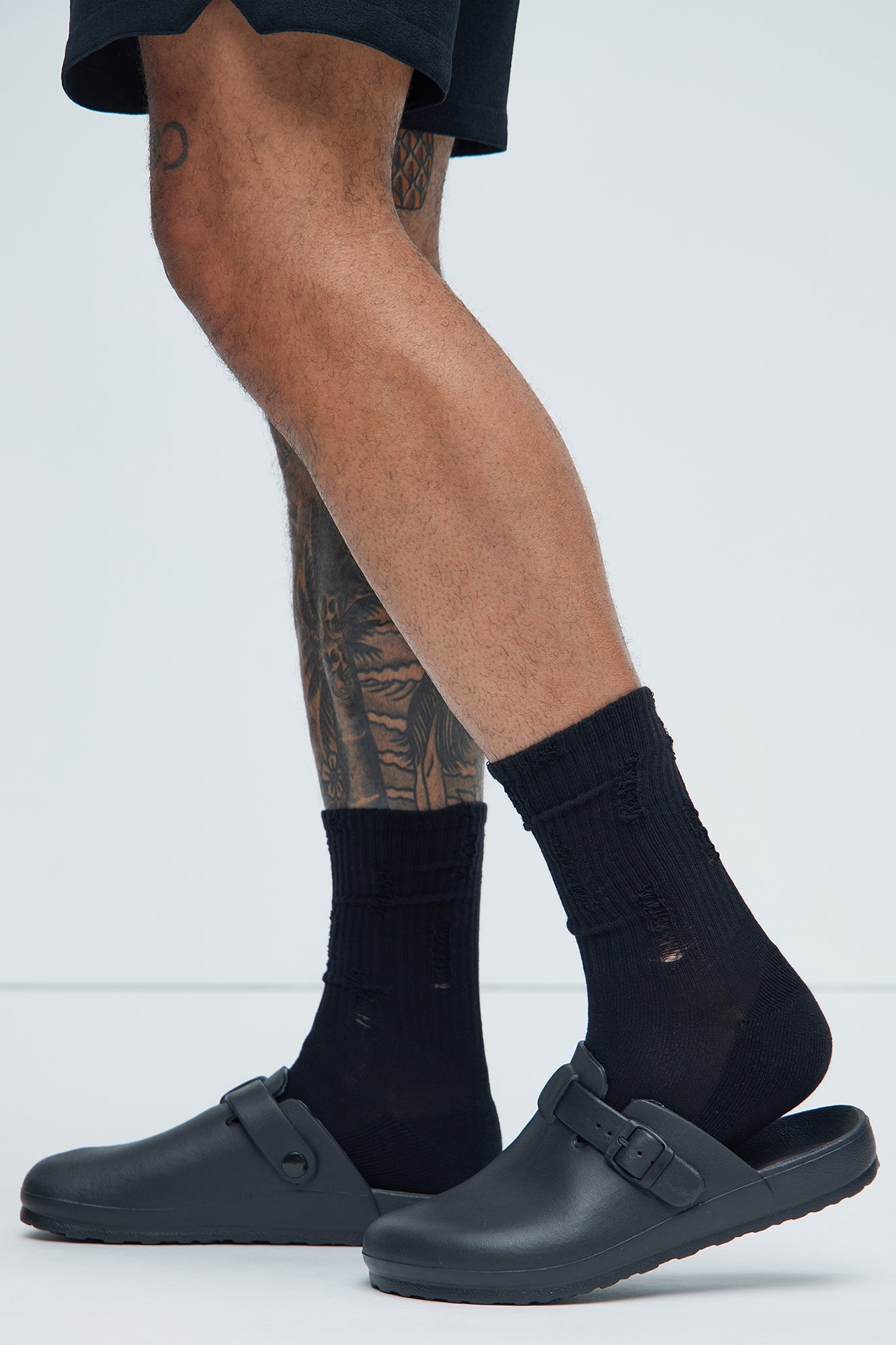 Safe Bet Mules - Black Fashion Nova