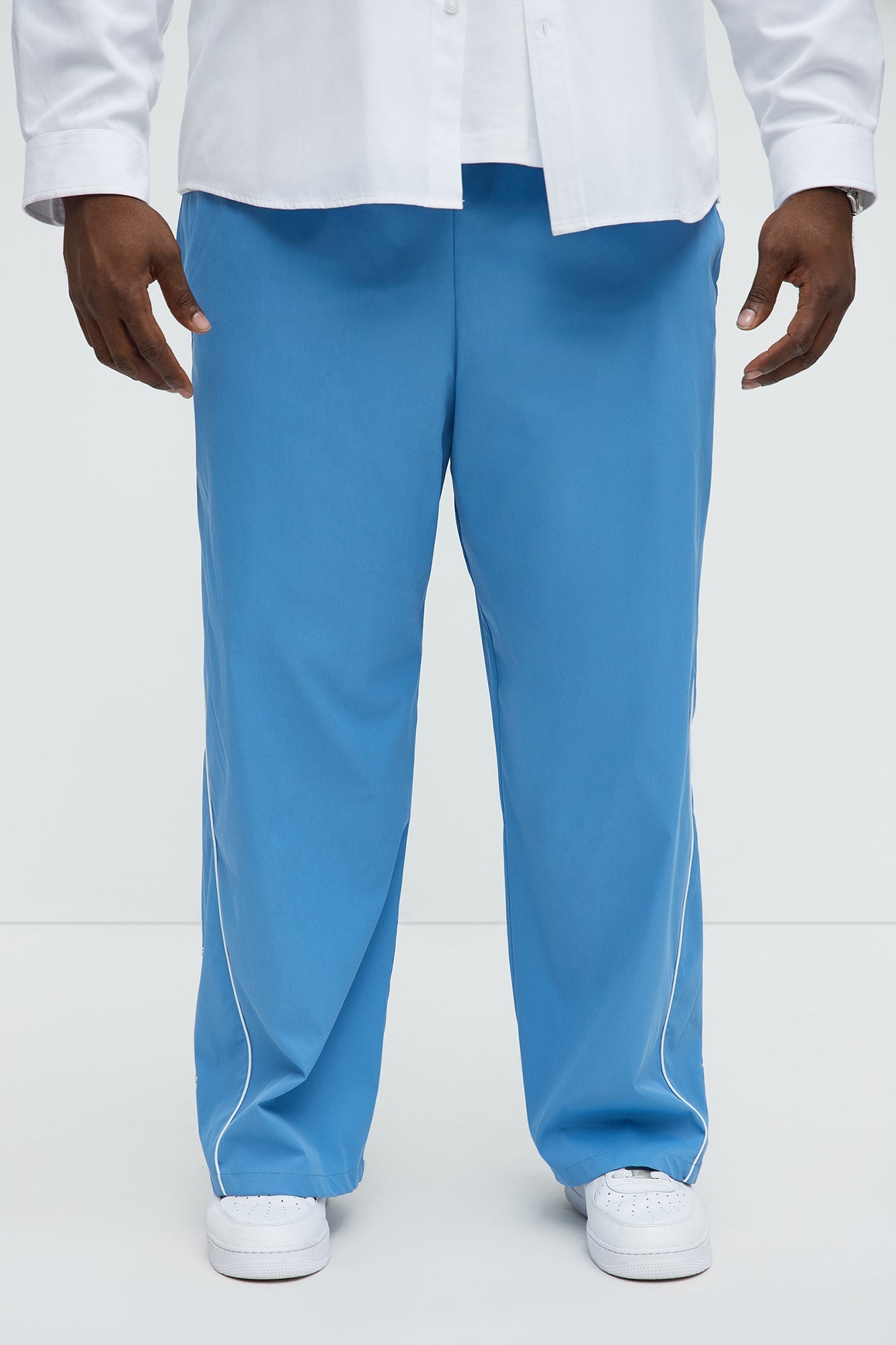 Star Boi Baggy Pants - Blue Fashion Nova