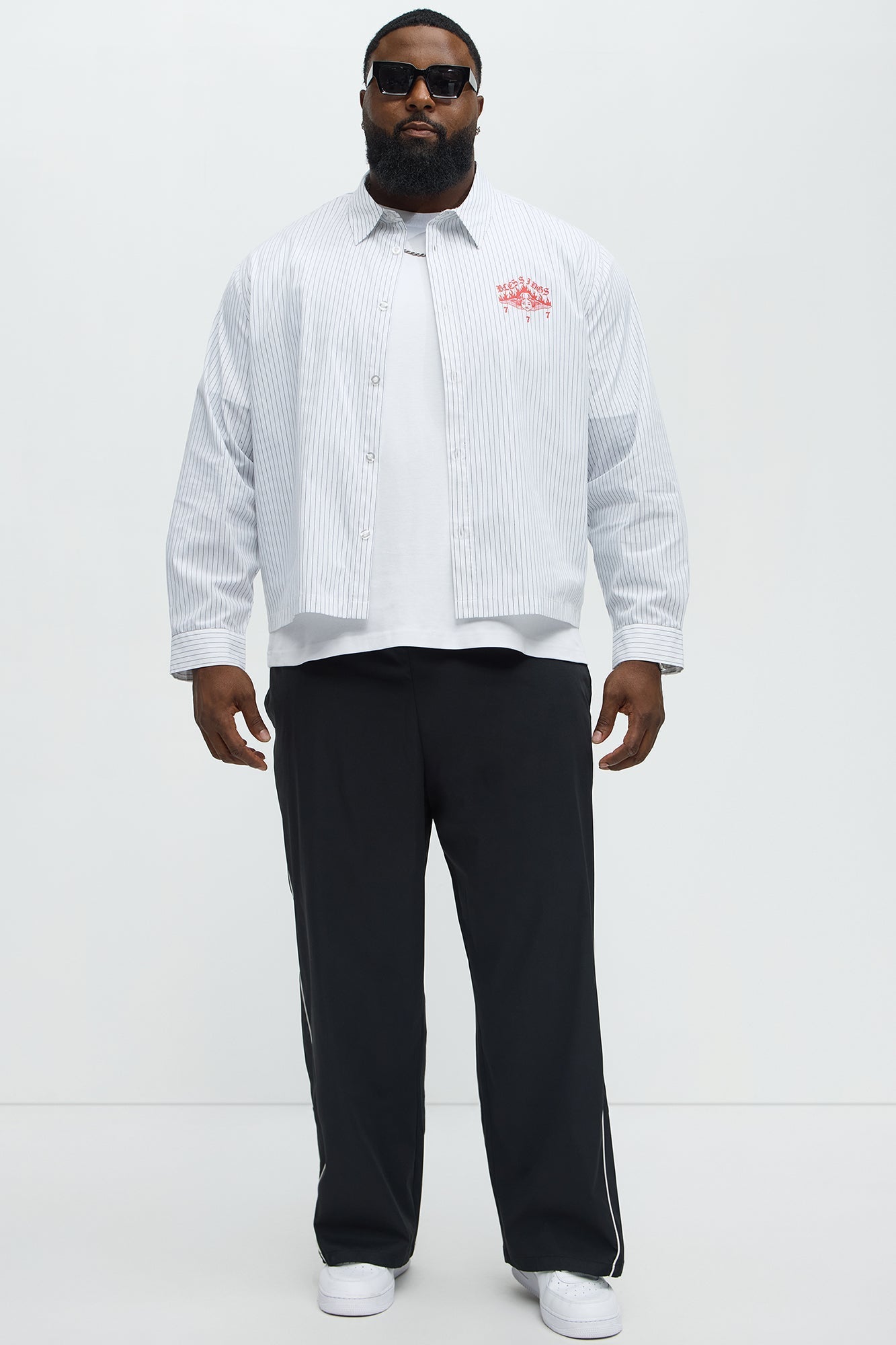 Star Boi Baggy Pants - Black Fashion Nova