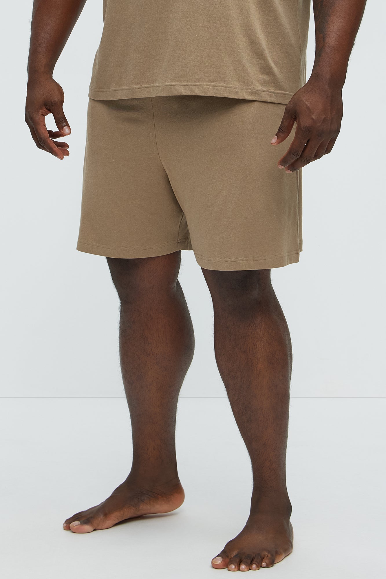 Essential Modal Lounge Shorts - Taupe Fashion Nova