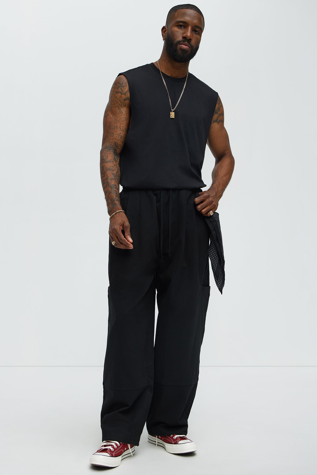 Forte Muscle Tee - Black Fashion Nova