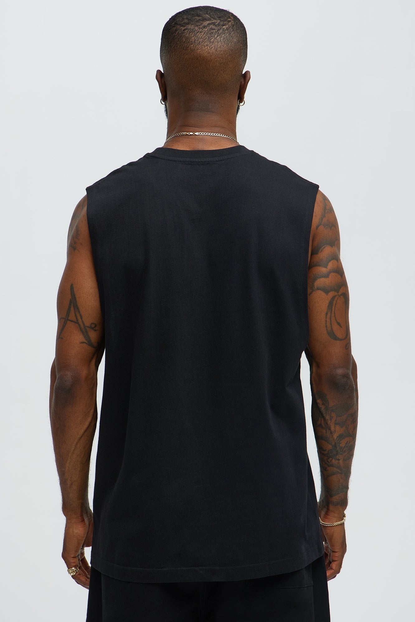 Forte Muscle Tee - Black Fashion Nova