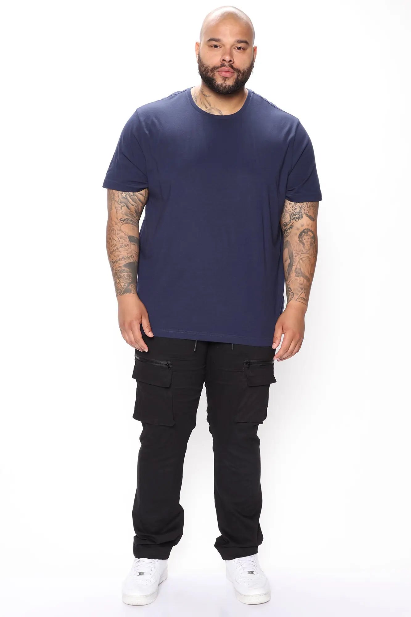 Classic Lightweight Tee - Navy Fashion Nova