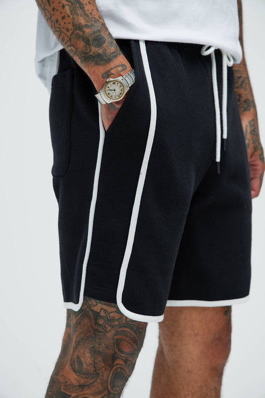 Tyson No Going Back Relaxed Shorts - Black Fashion Nova