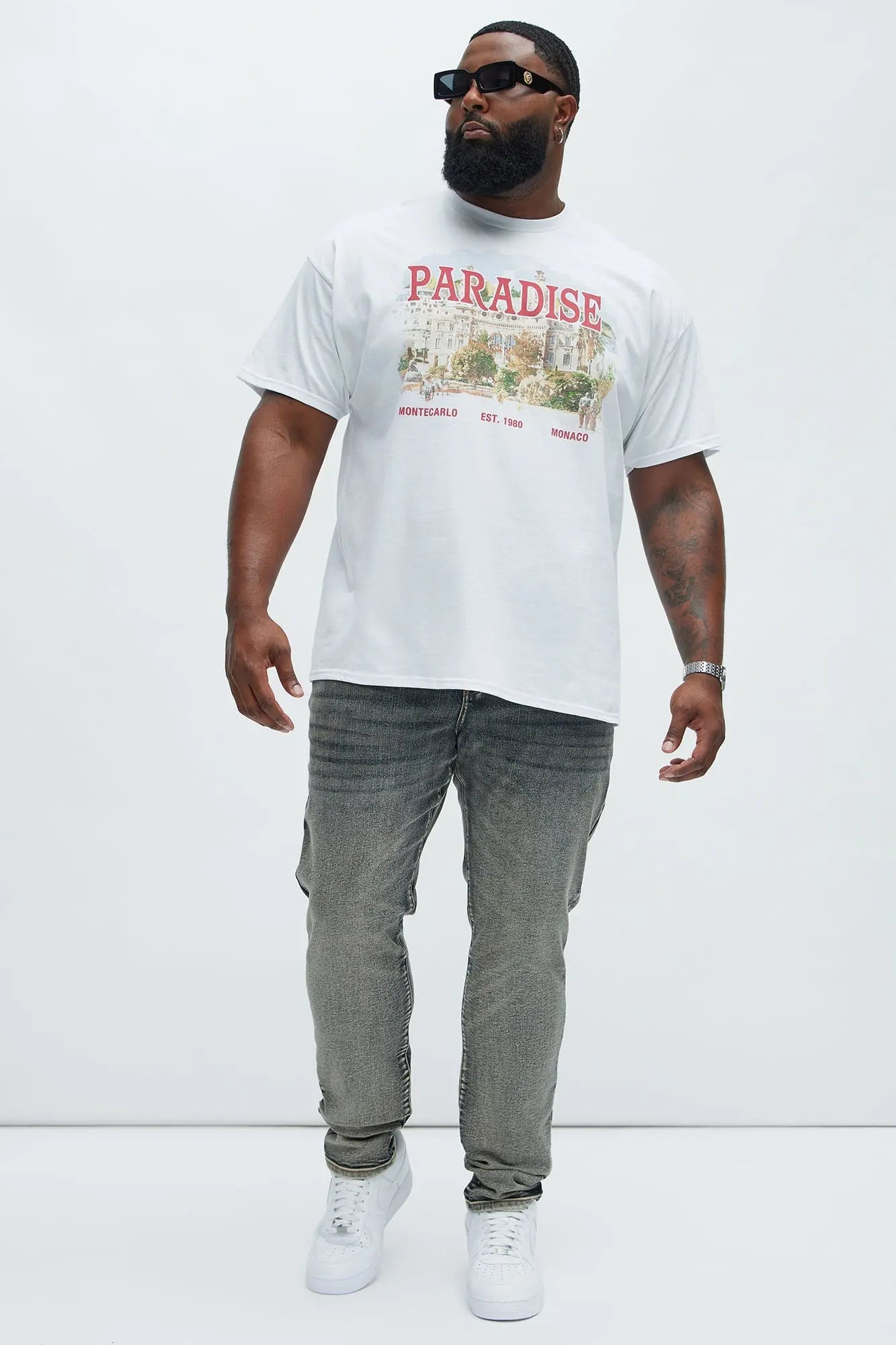 Lance Stacked Skinny Jeans - Dark Wash Fashion Nova