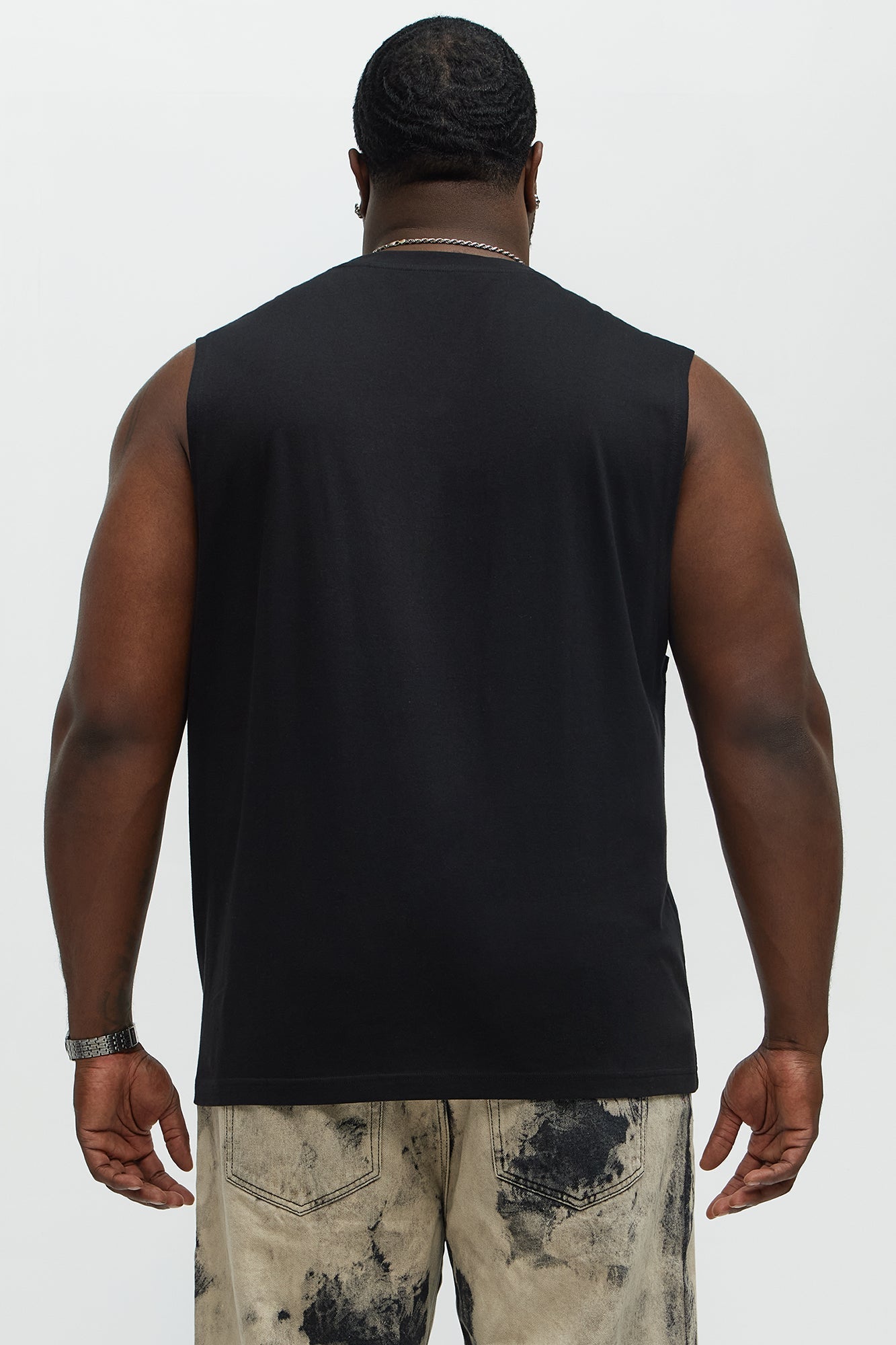 Forte Muscle Tee - Black Fashion Nova