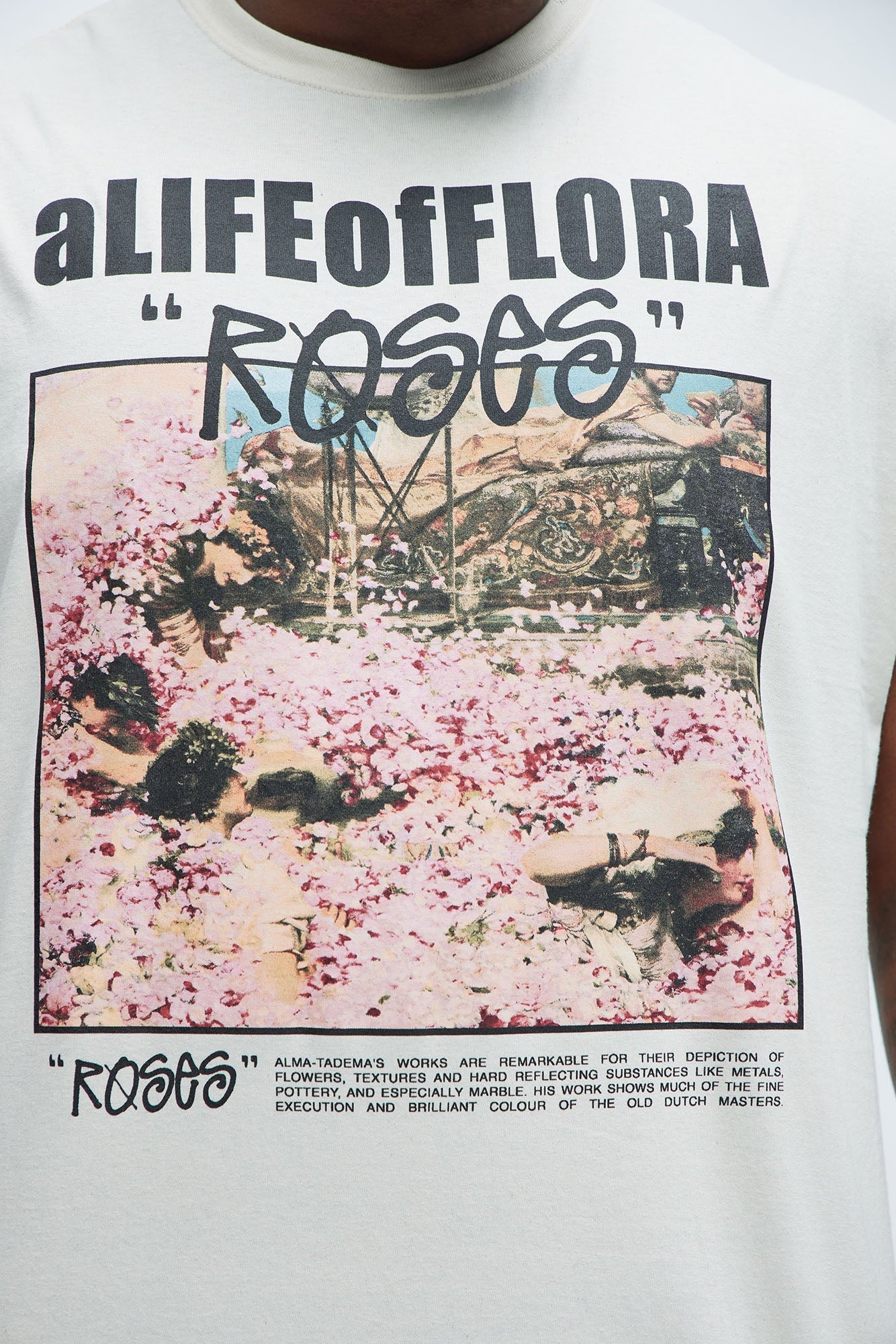 A Life Of Flora Sleeveless Tee - Tan Fashion Nova