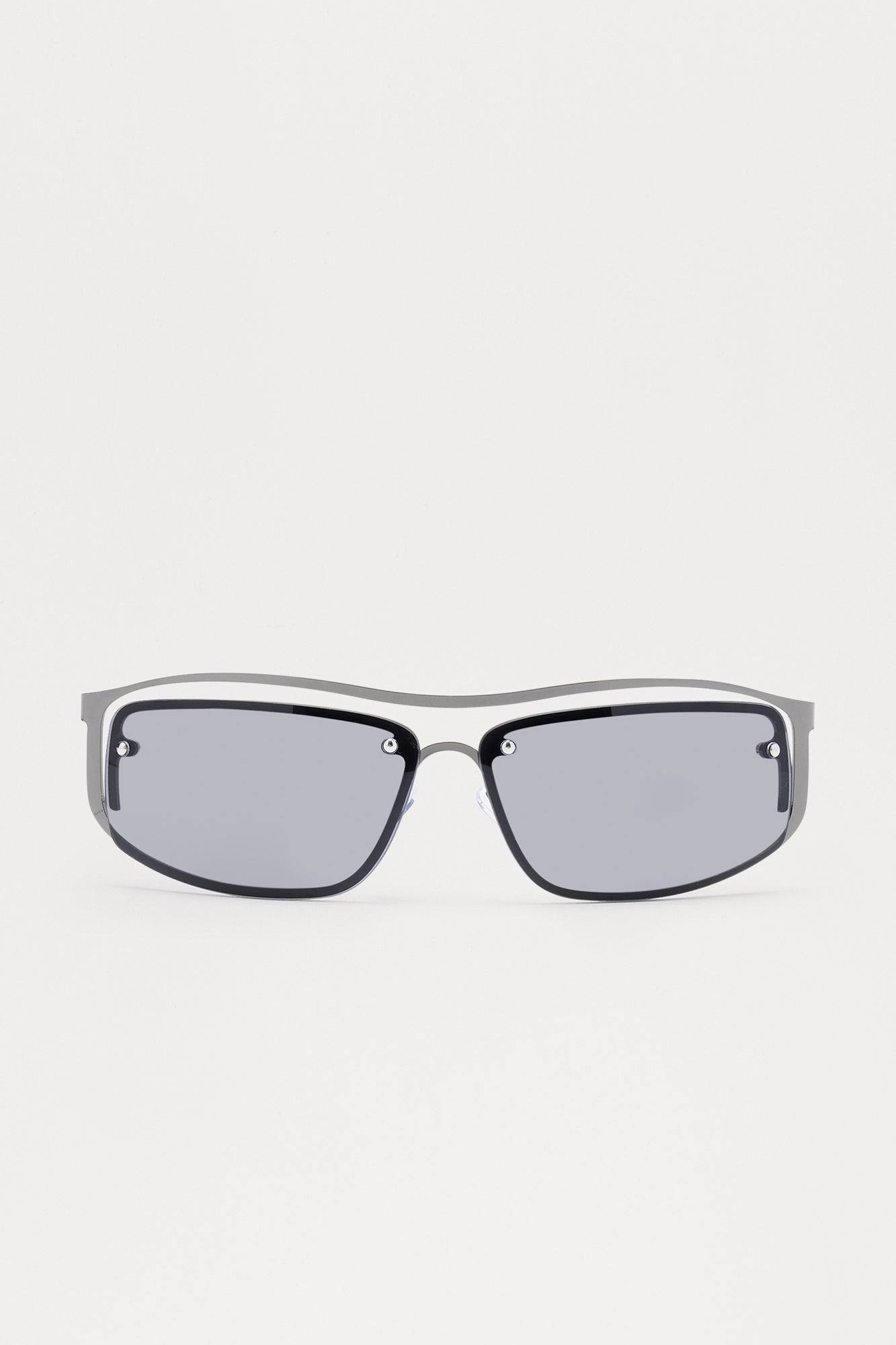 Squiggled Sunglasses - Black Fashion Nova