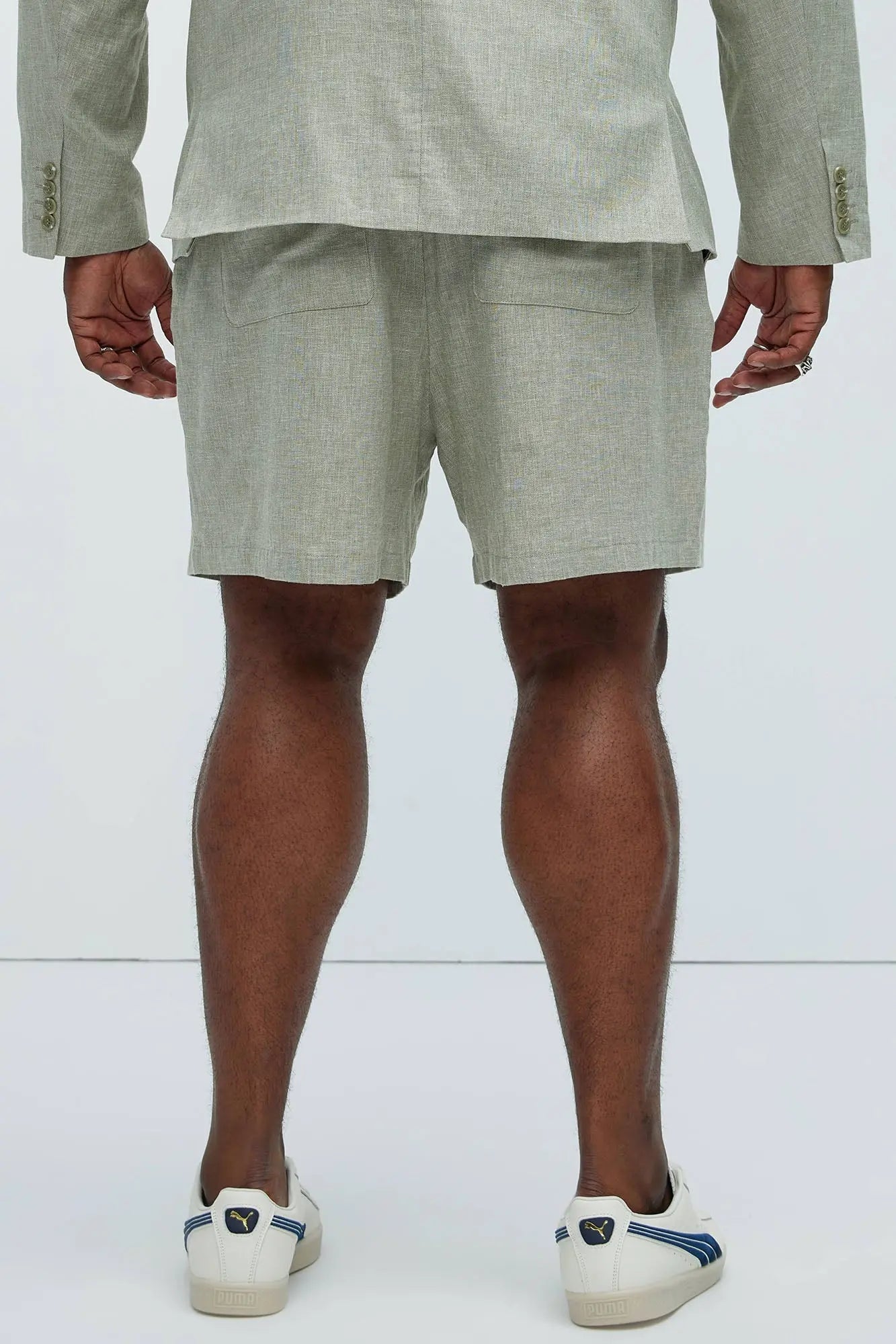 Bahamas Linen Shorts - Green Fashion Nova