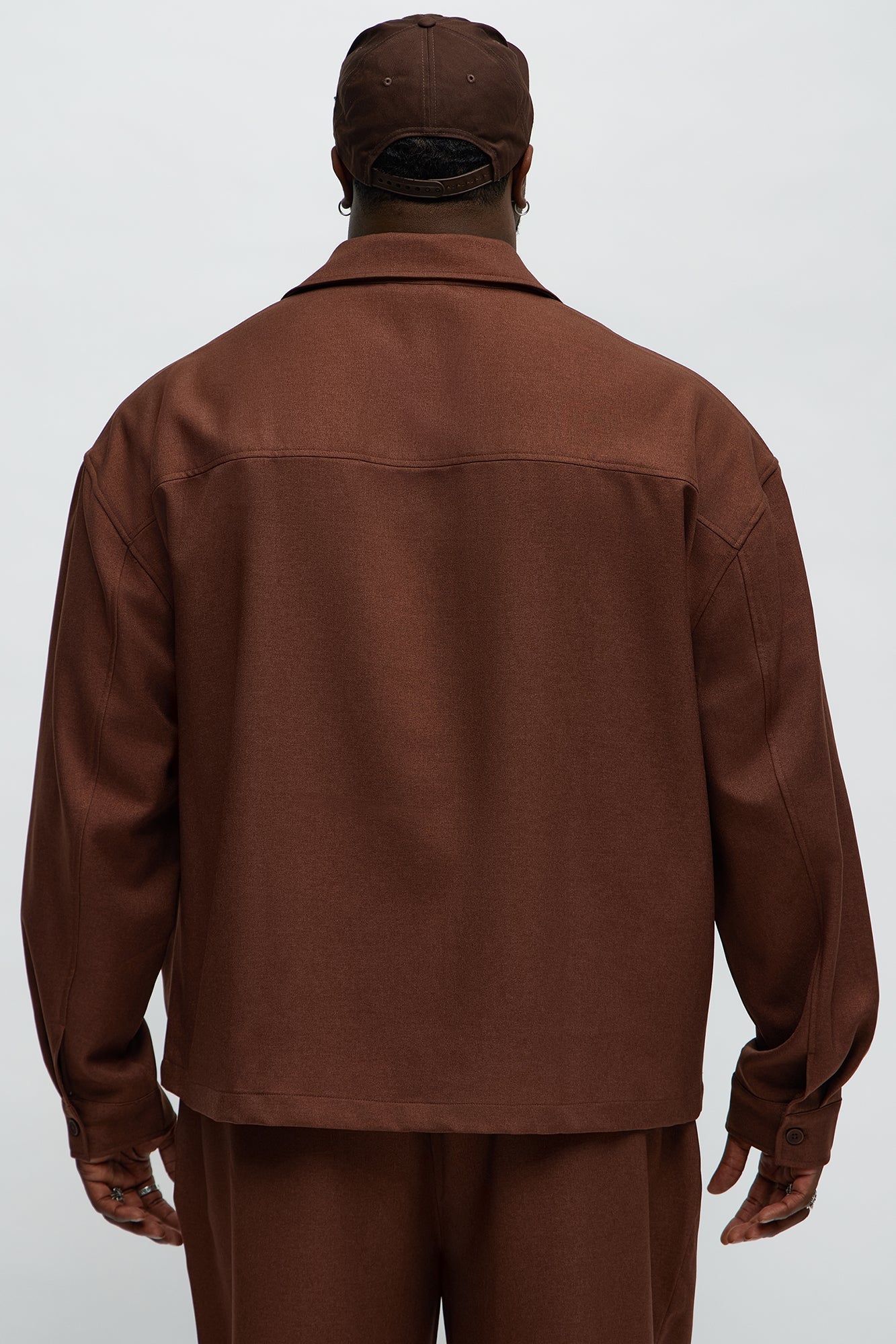 Relaxed Mara Overshirt - Brown Fashion Nova