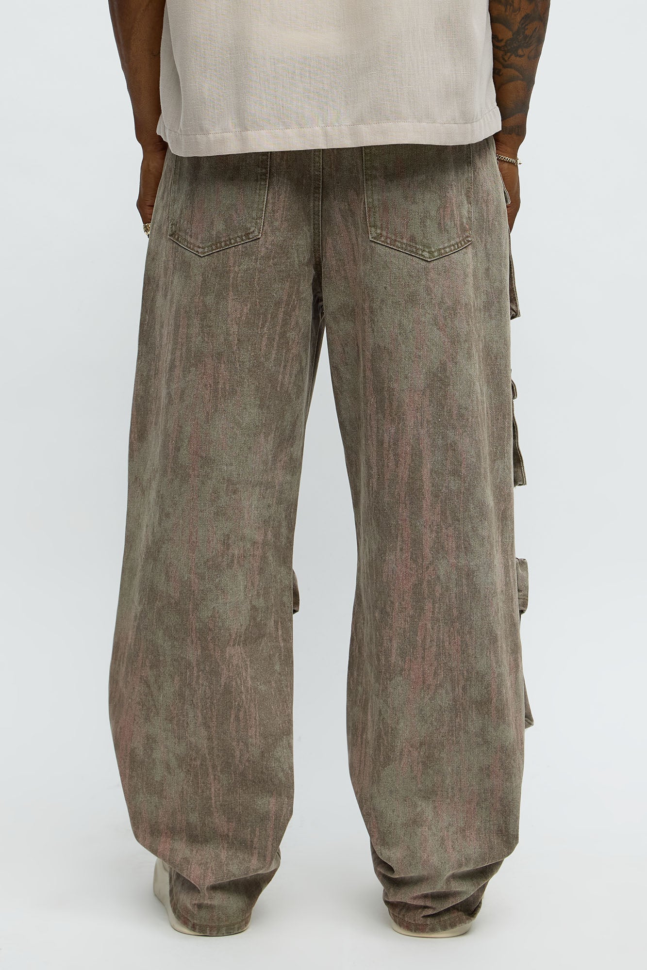 Run It By Baggy Cargo Jeans - Brown Fashion Nova