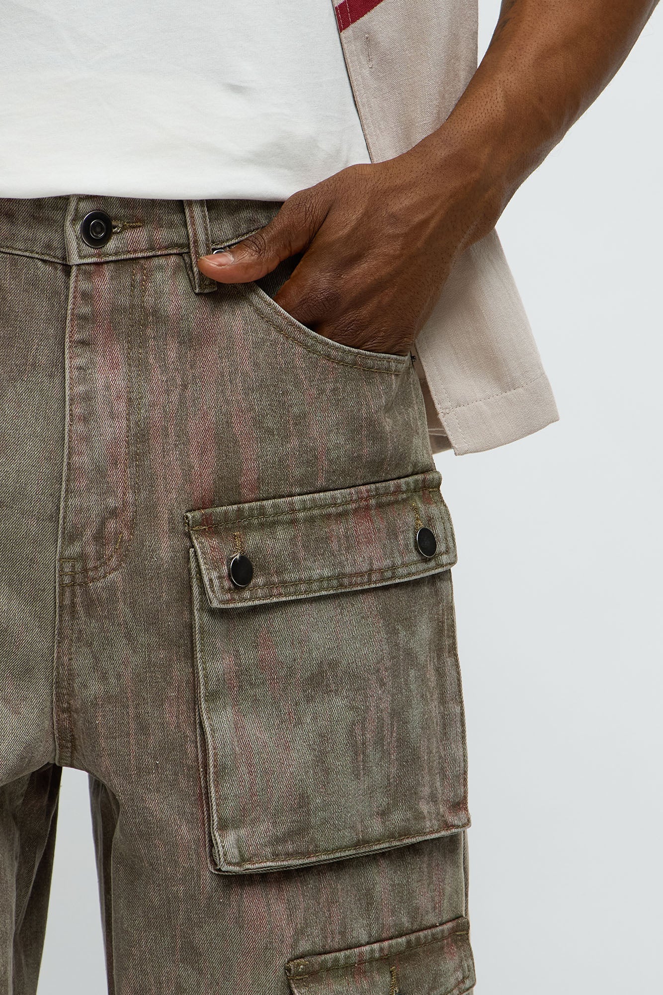 Run It By Baggy Cargo Jeans - Brown Fashion Nova