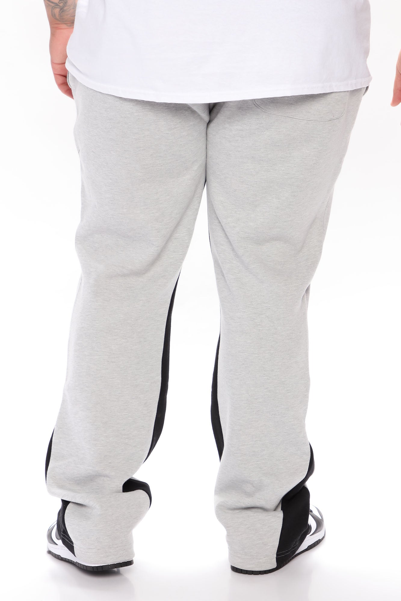 Tyson Flared Sweatpants - Grey Fashion Nova