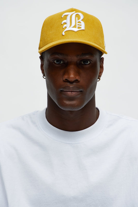 Come Back Corduroy Snapback Hat - Tan Fashion Nova