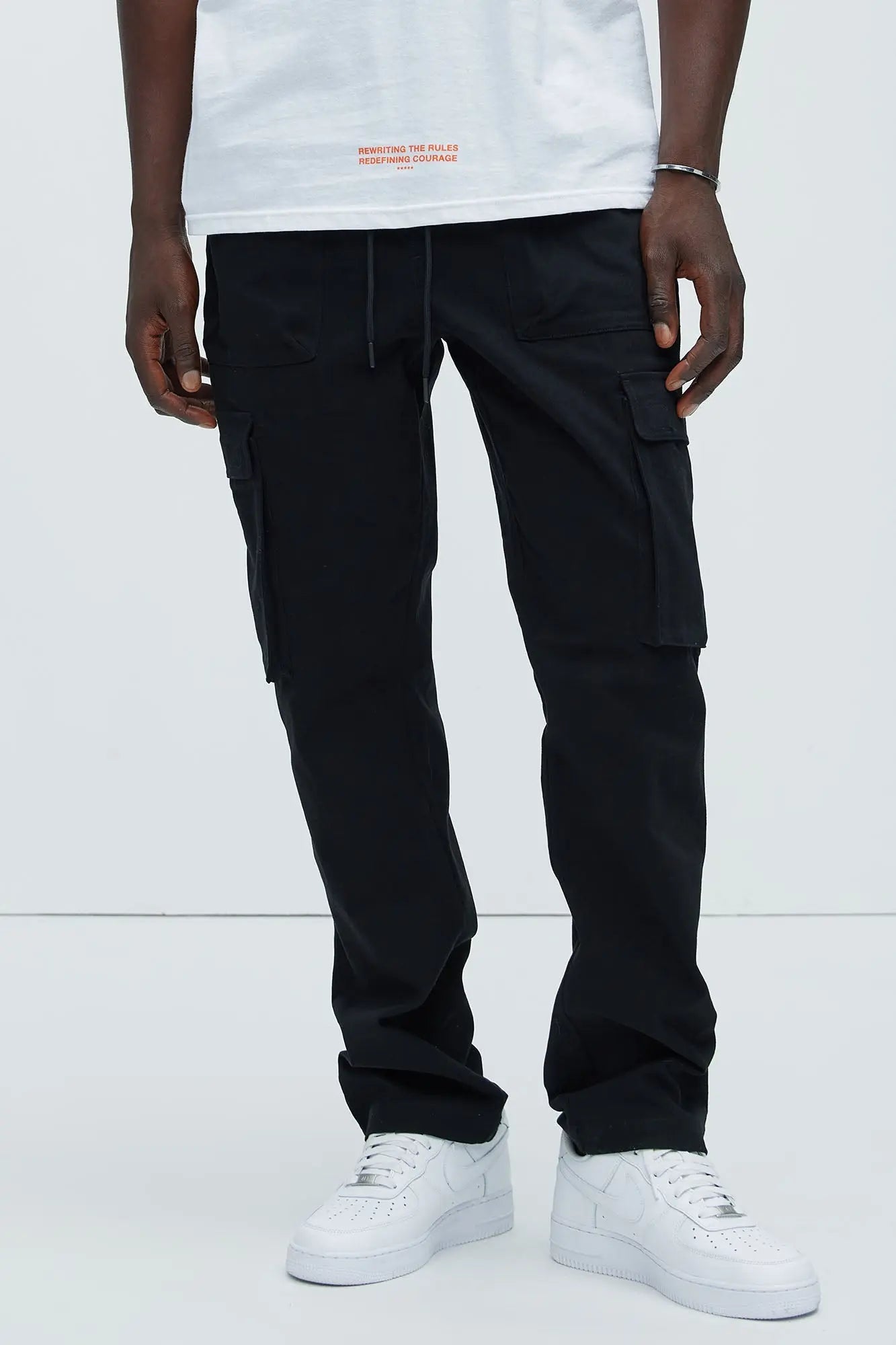 Cadet Utility Slim Cargo Pants - Black Fashion Nova