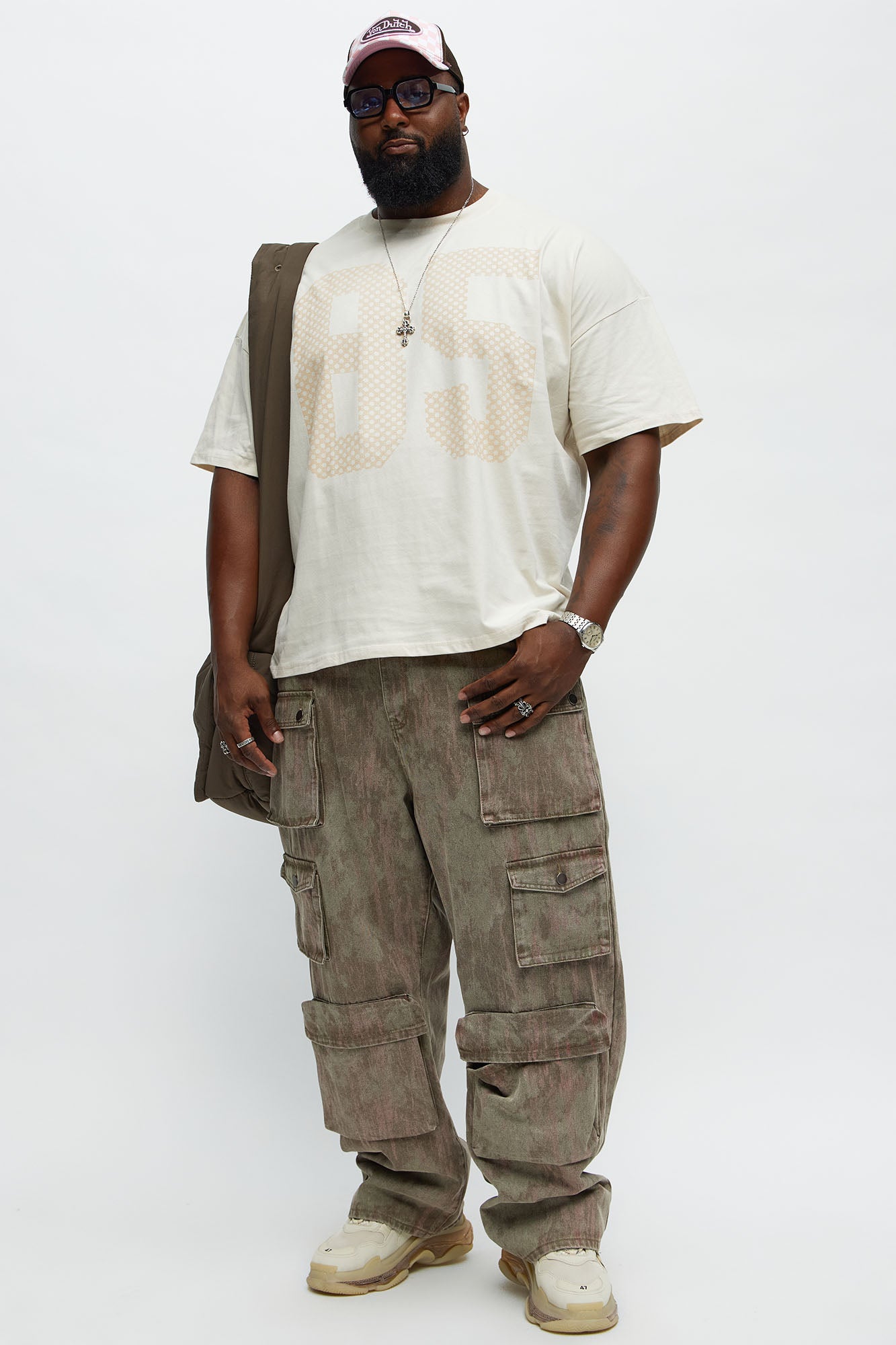 Run It By Baggy Cargo Jeans - Brown Fashion Nova