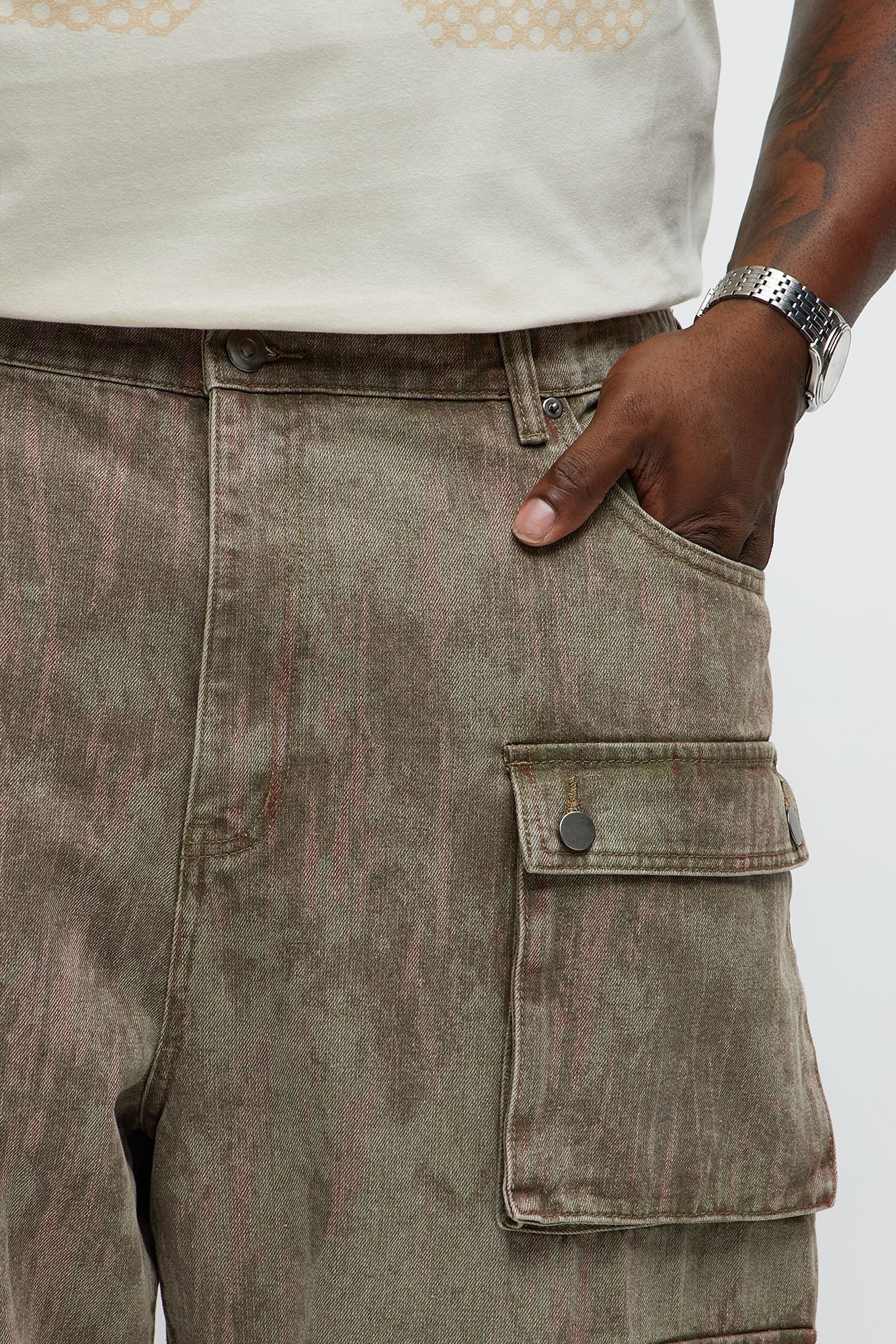 Run It By Baggy Cargo Jeans - Brown Fashion Nova