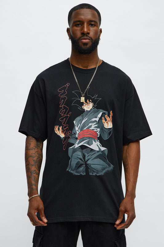 Dragon Ball Super Black Short Sleeve Tee - Black Fashion Nova
