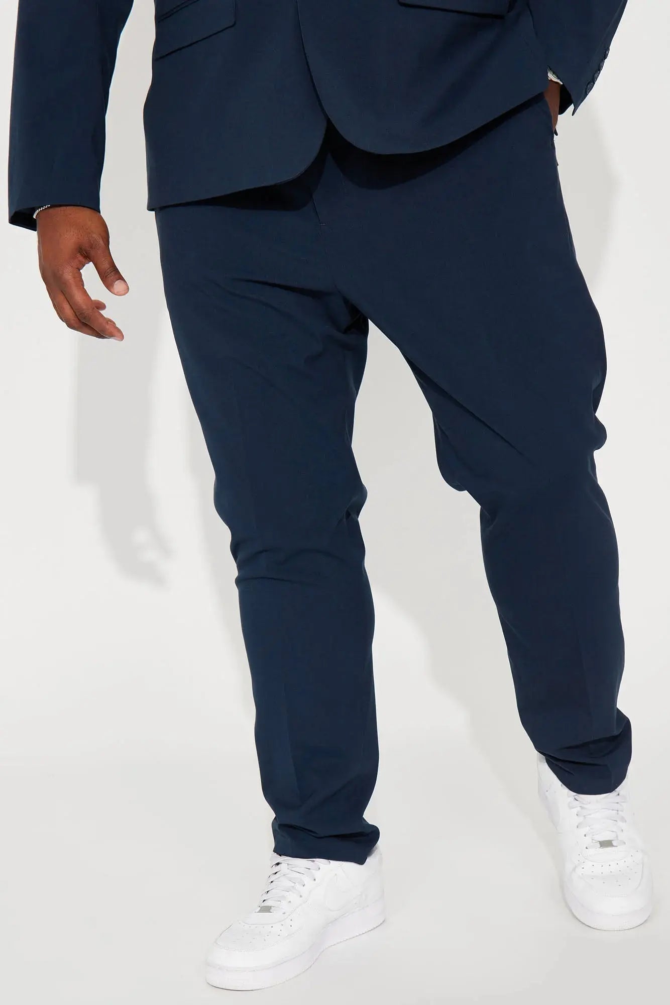 The Modern Stretch Slim Trouser - Navy Fashion Nova