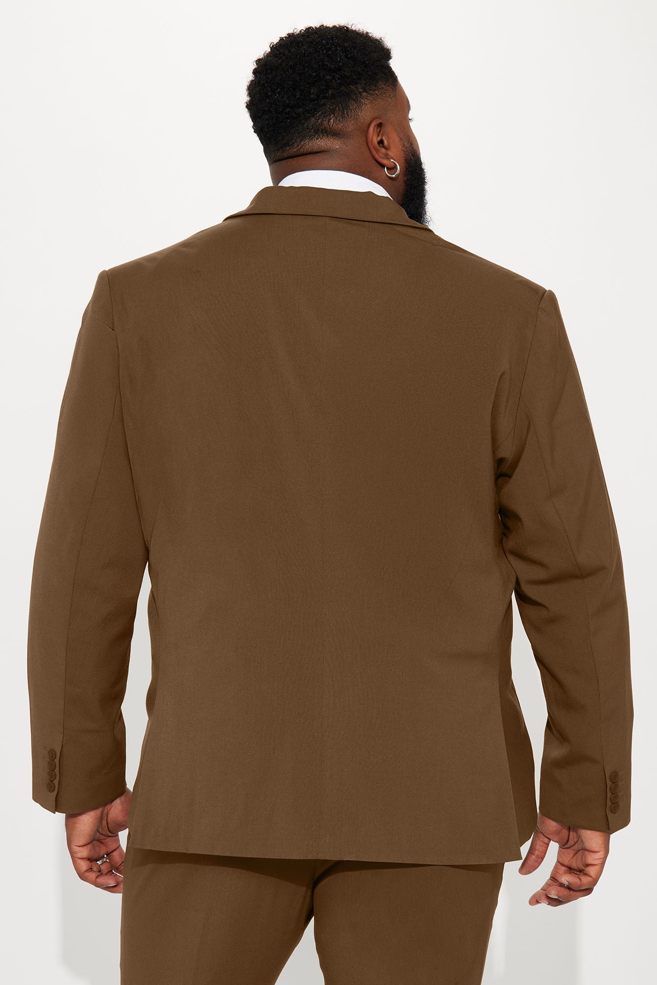 The Modern Stretch Suit Jacket - Bronze Fashion Nova