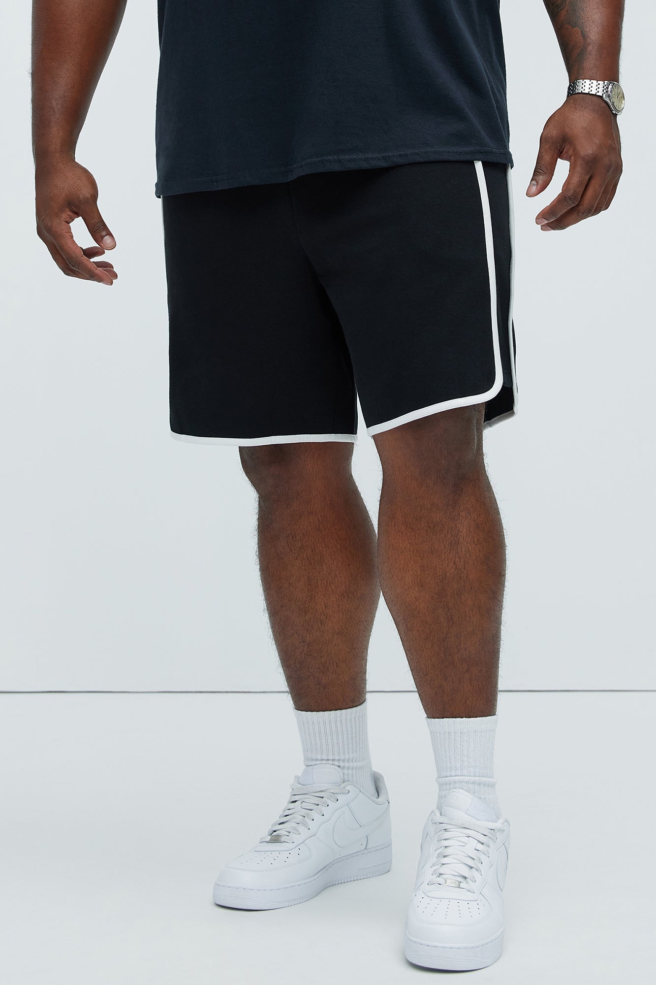 Tyson No Going Back Relaxed Shorts - Black Fashion Nova