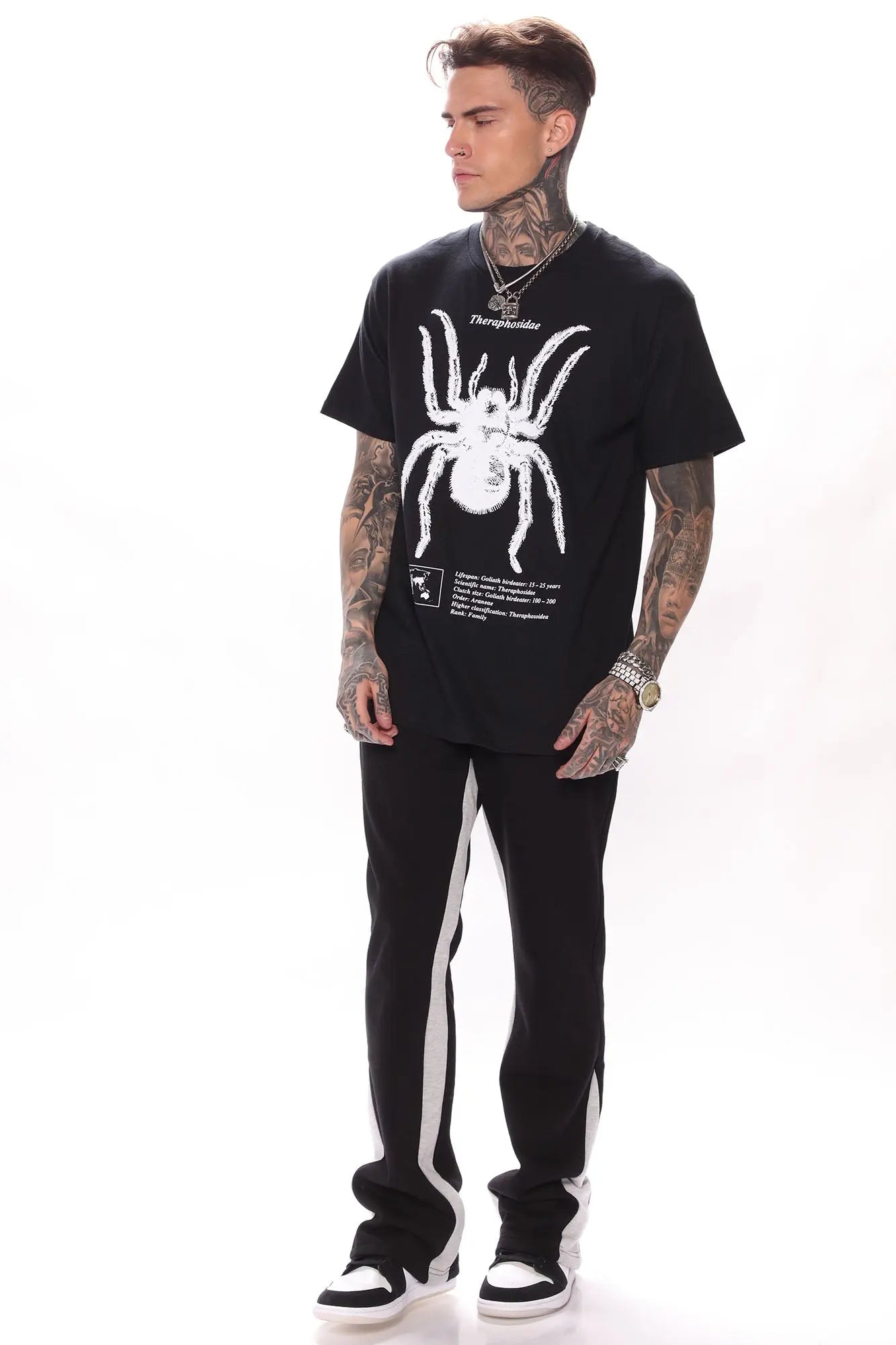 Tyson Flared Sweatpants - Black Fashion Nova