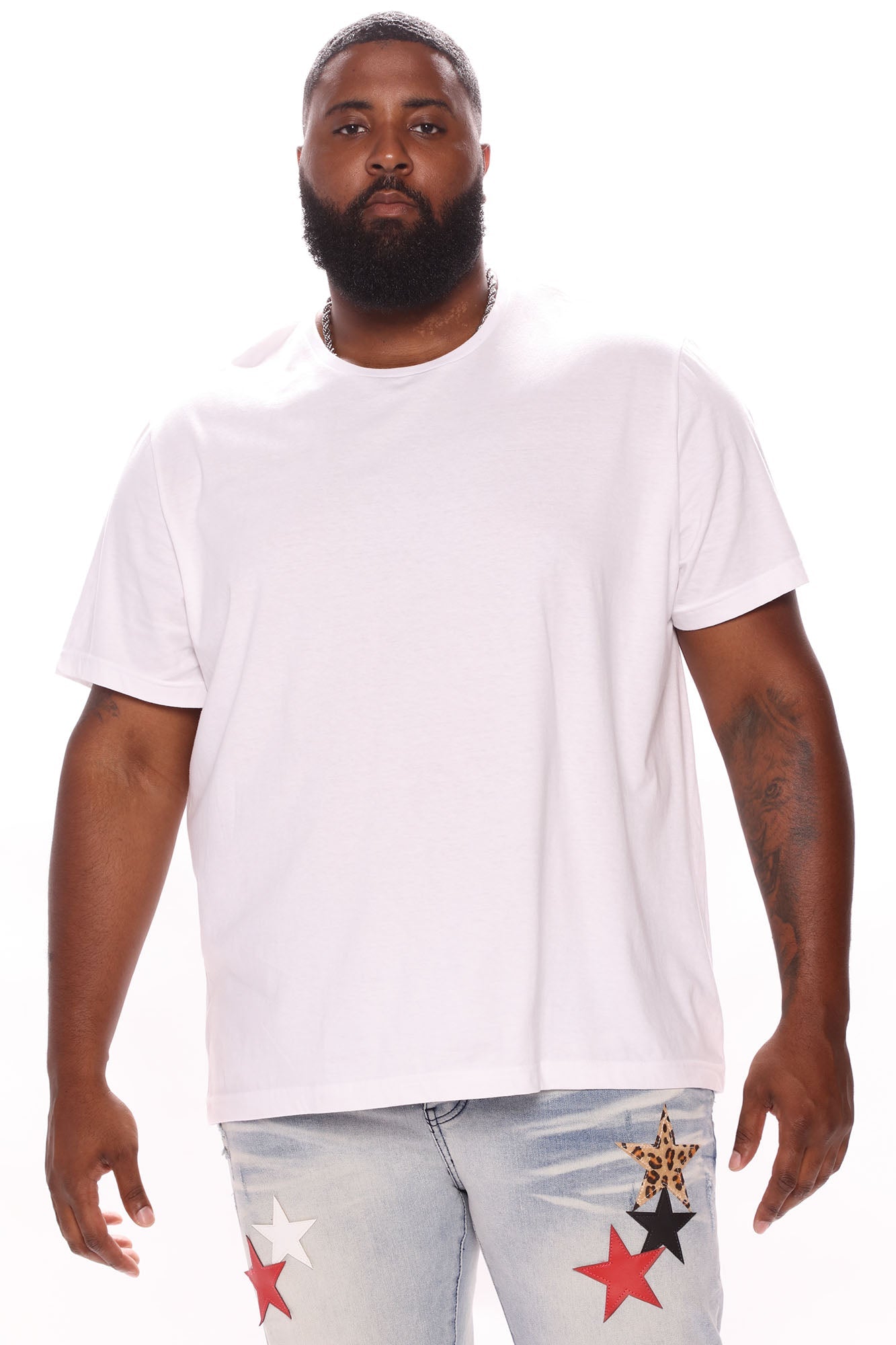 Classic Lightweight Tee - White Fashion Nova