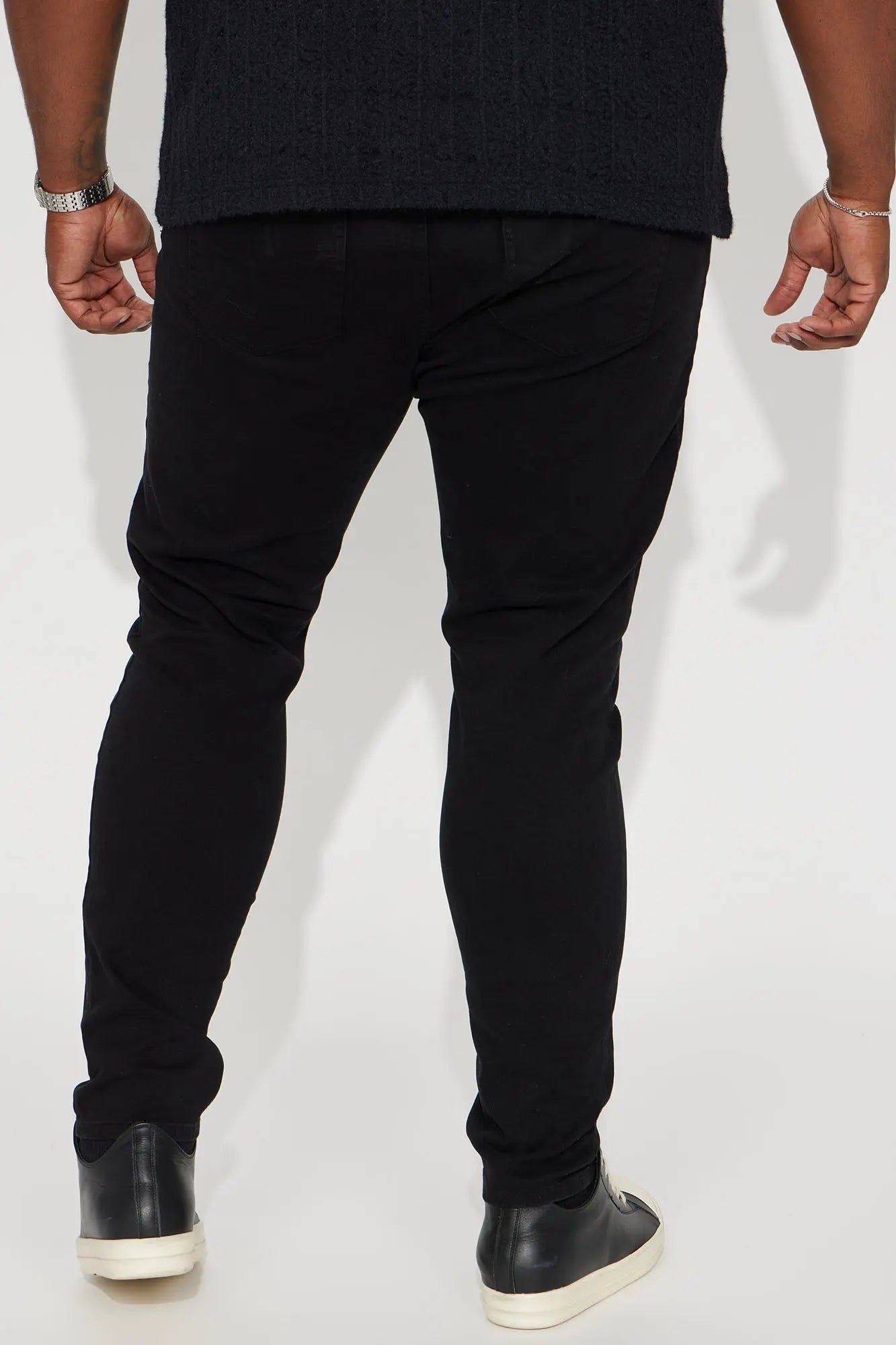Mac Chino Skinny 5 Pocket Pants - Black Fashion Nova
