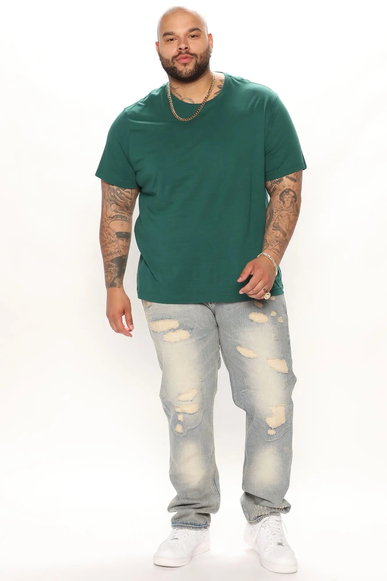 Classic Lightweight Tee - Hunter Fashion Nova
