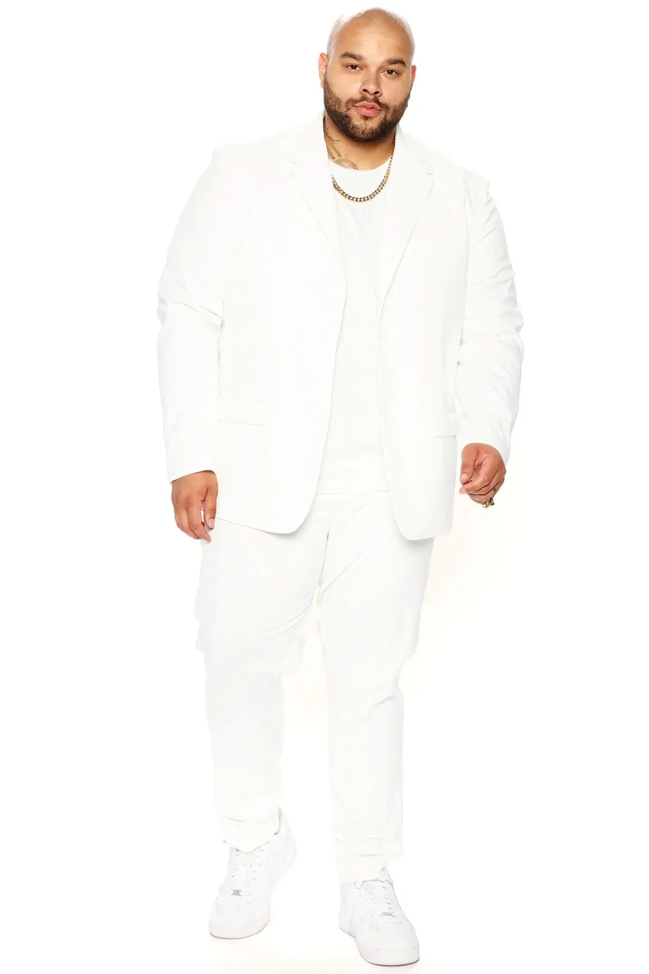 The Modern Stretch Slim Trouser - Off White Fashion Nova