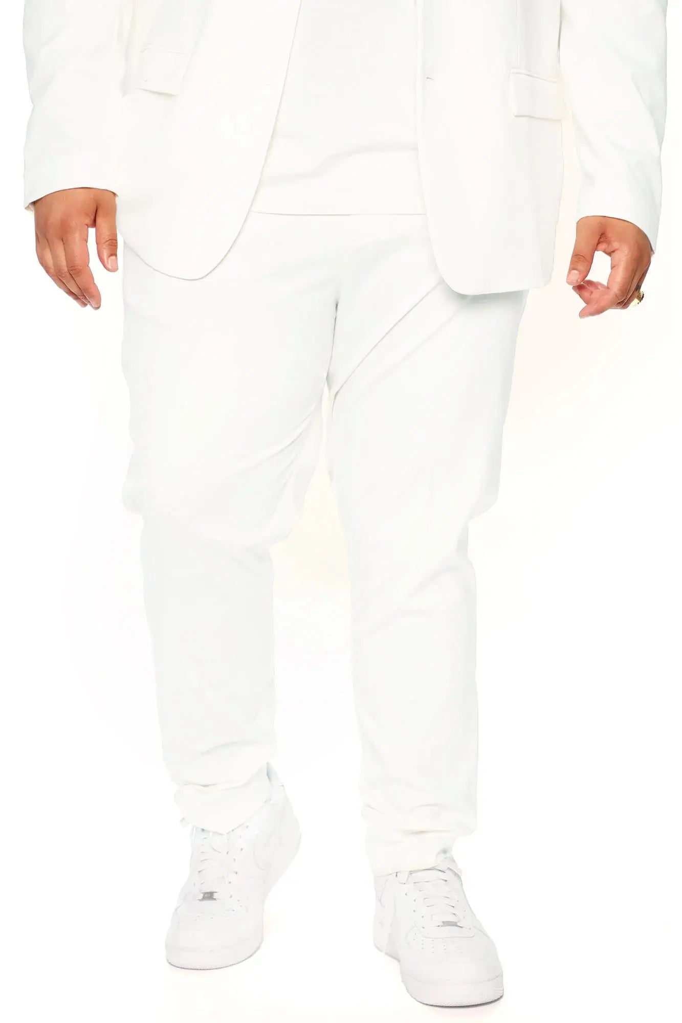 The Modern Stretch Slim Trouser - Off White Fashion Nova