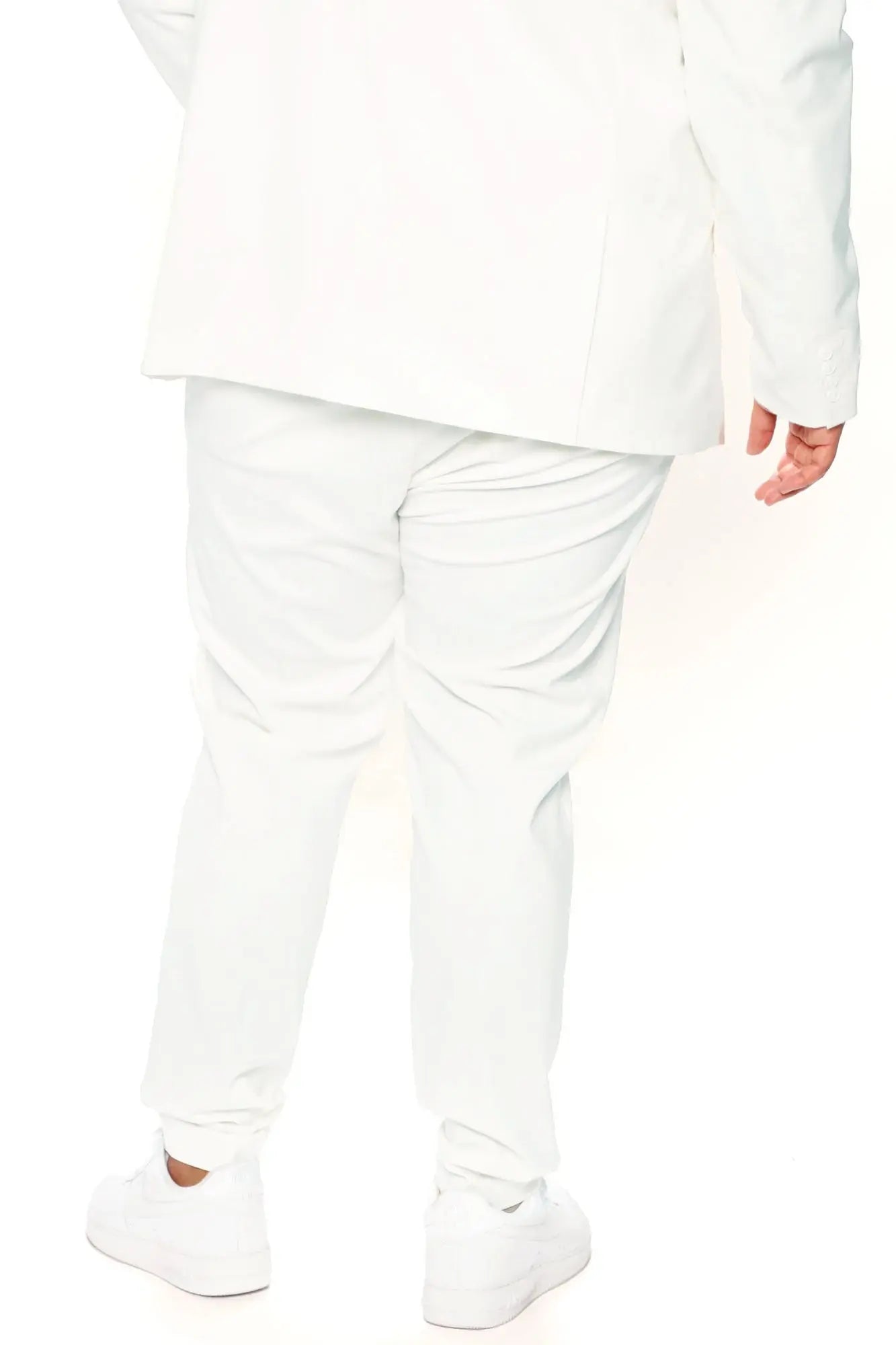 The Modern Stretch Slim Trouser - Off White Fashion Nova