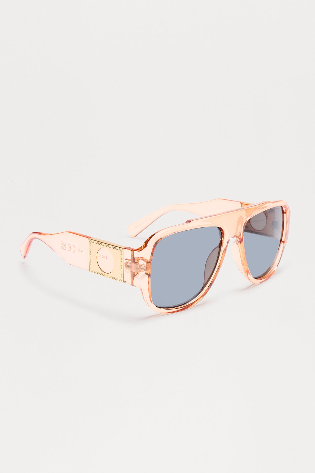 Camelot Sunglasses - Orange Fashion Nova