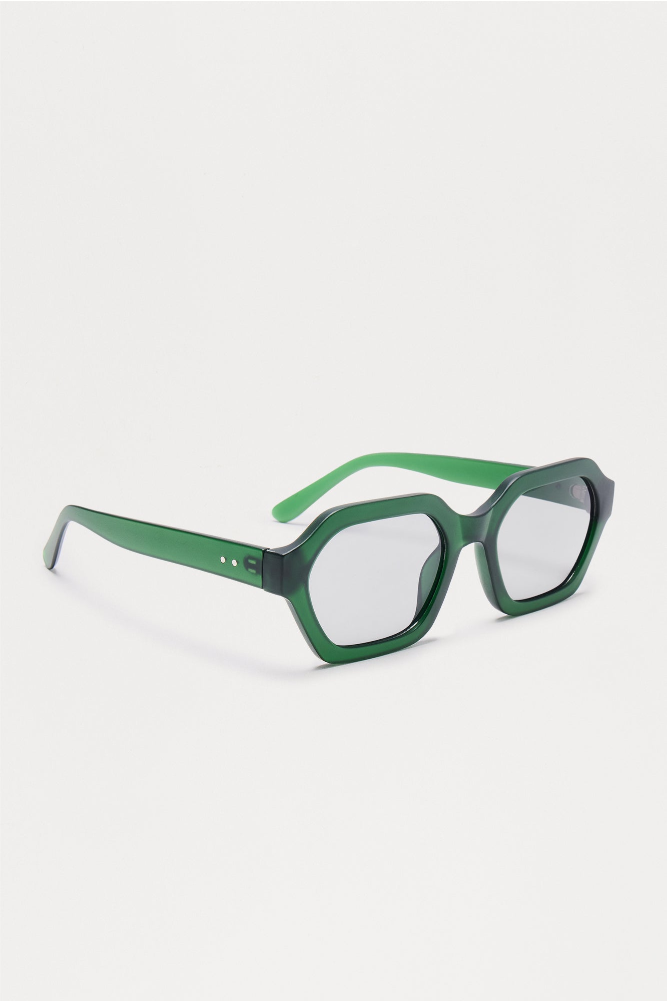 Mallee Round Sunglasses - Green Fashion Nova