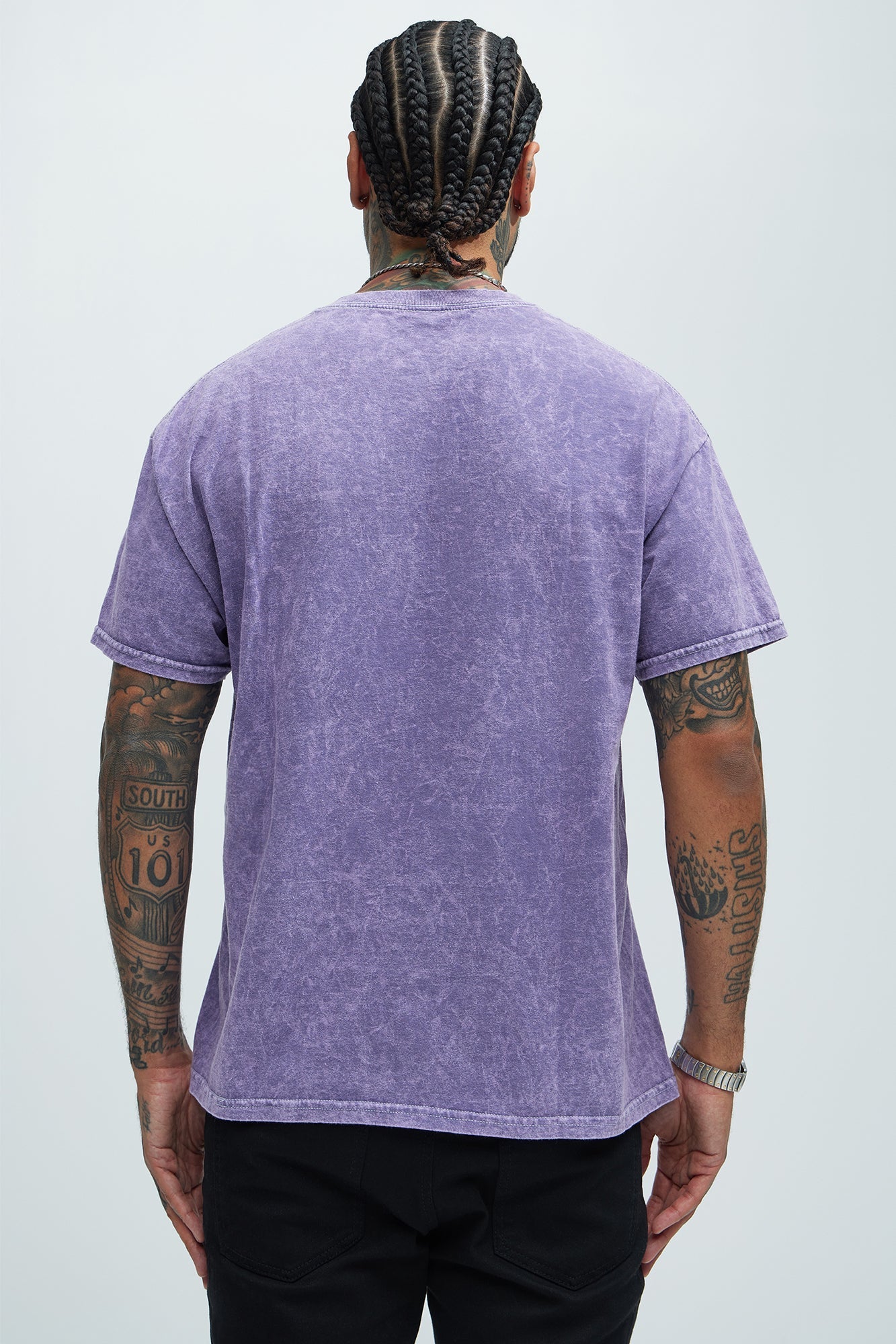 Vincent Van Gogh Irises Short Sleeve Tee - Purple Fashion Nova