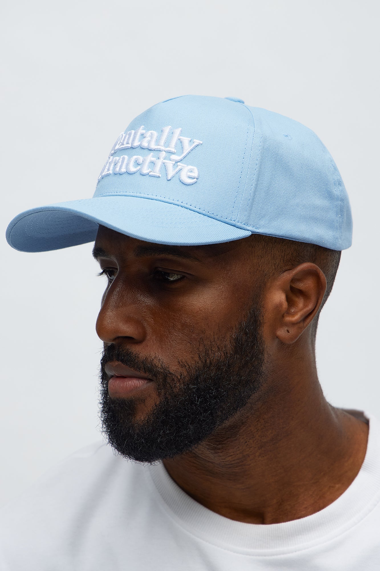 Mentally Attractive Snapback Hat - Light Blue Fashion Nova
