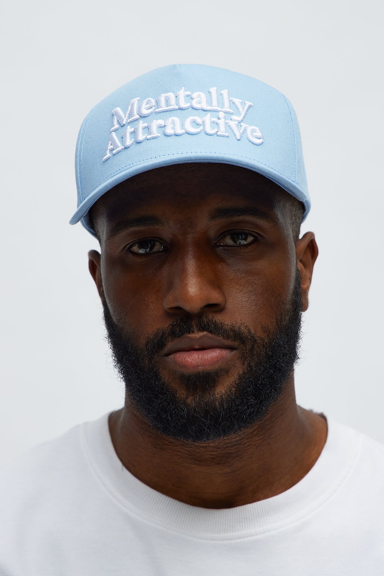 Mentally Attractive Snapback Hat - Light Blue Fashion Nova