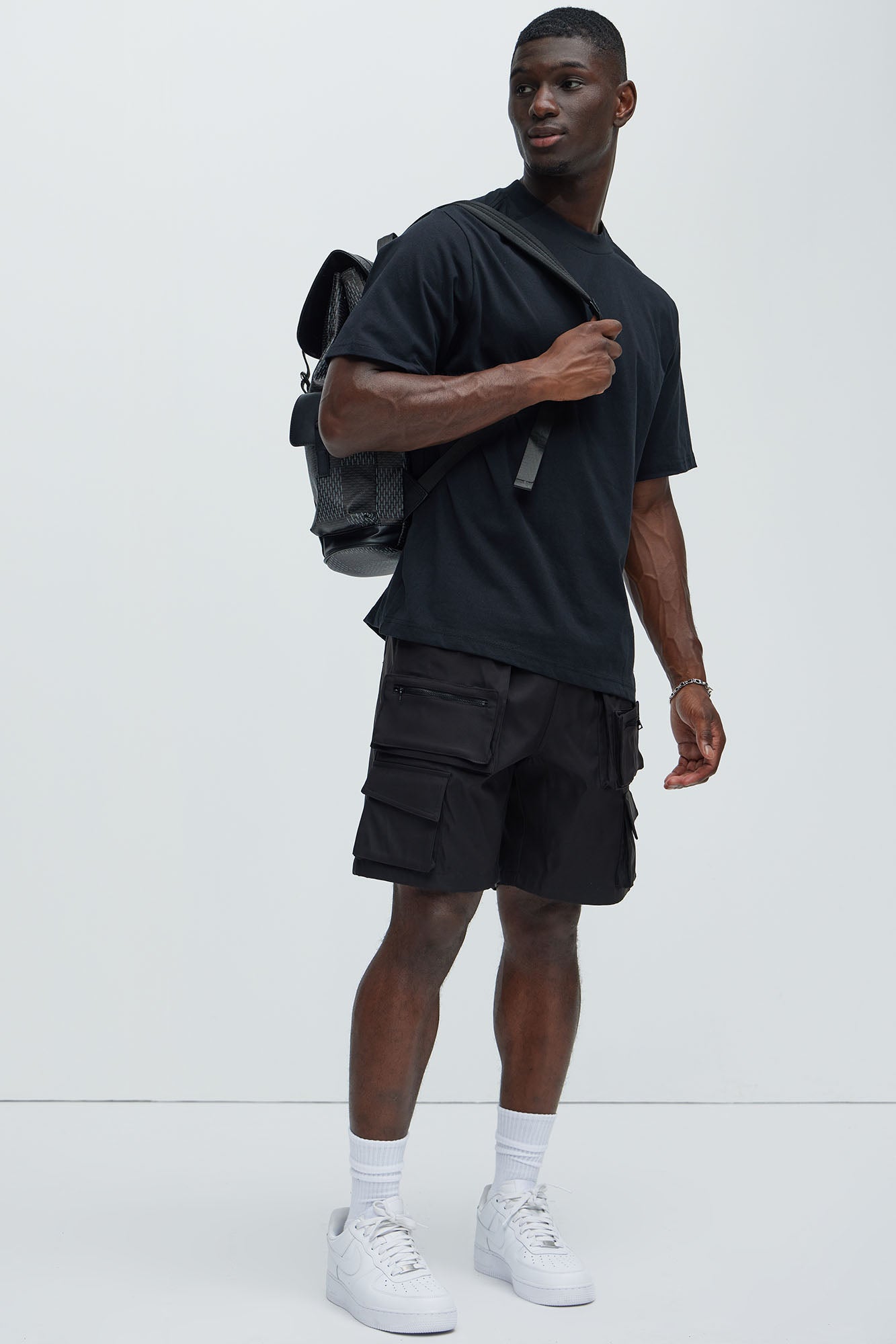 Oversized Heavyweight Tee 240GSM - Black Fashion Nova