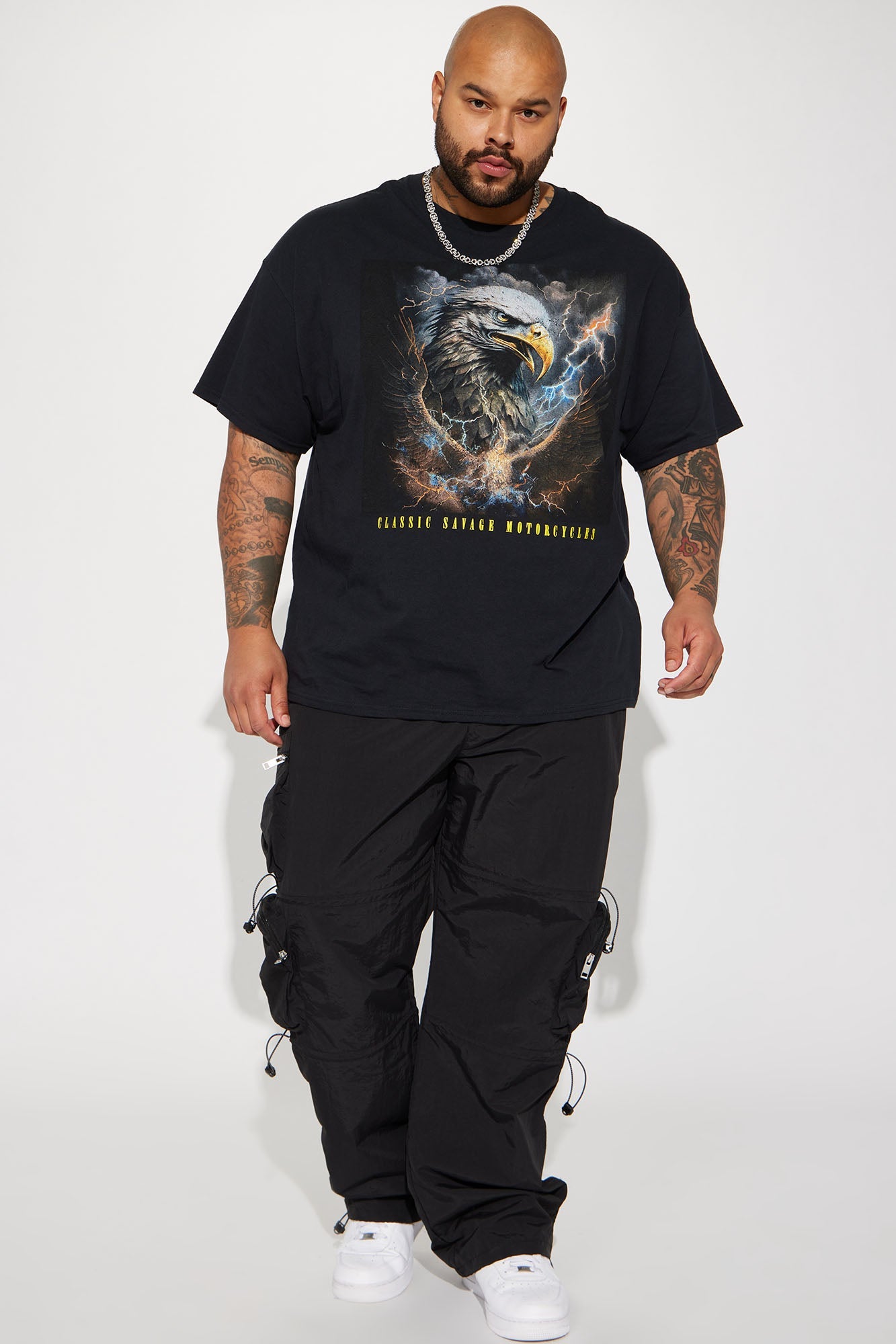 Act Like Homie Nylon Drawstring Cargo Pants - Black Fashion Nova