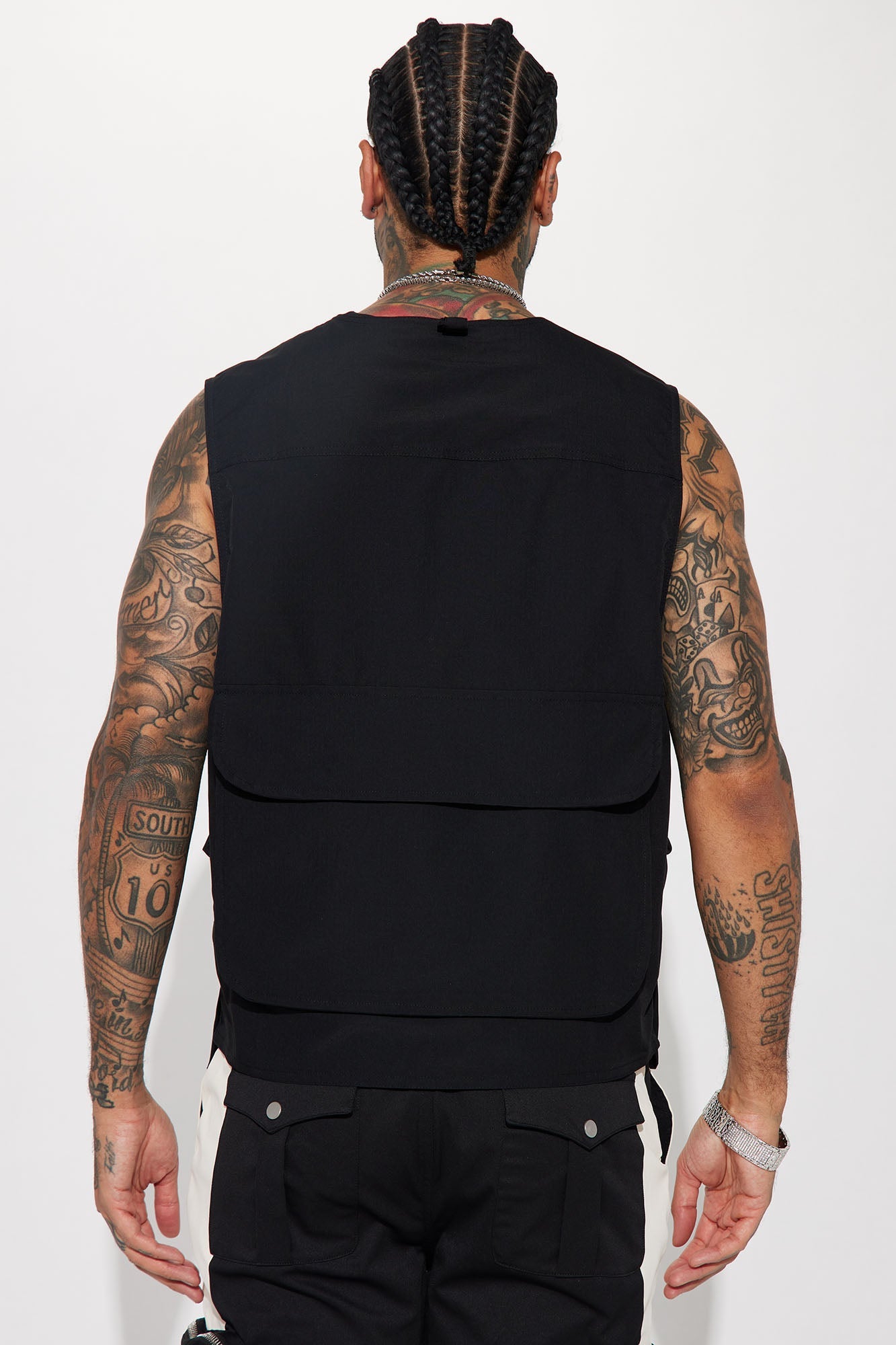 Hard To Miss Ripstop Tactical Cargo Vest - Black Fashion Nova