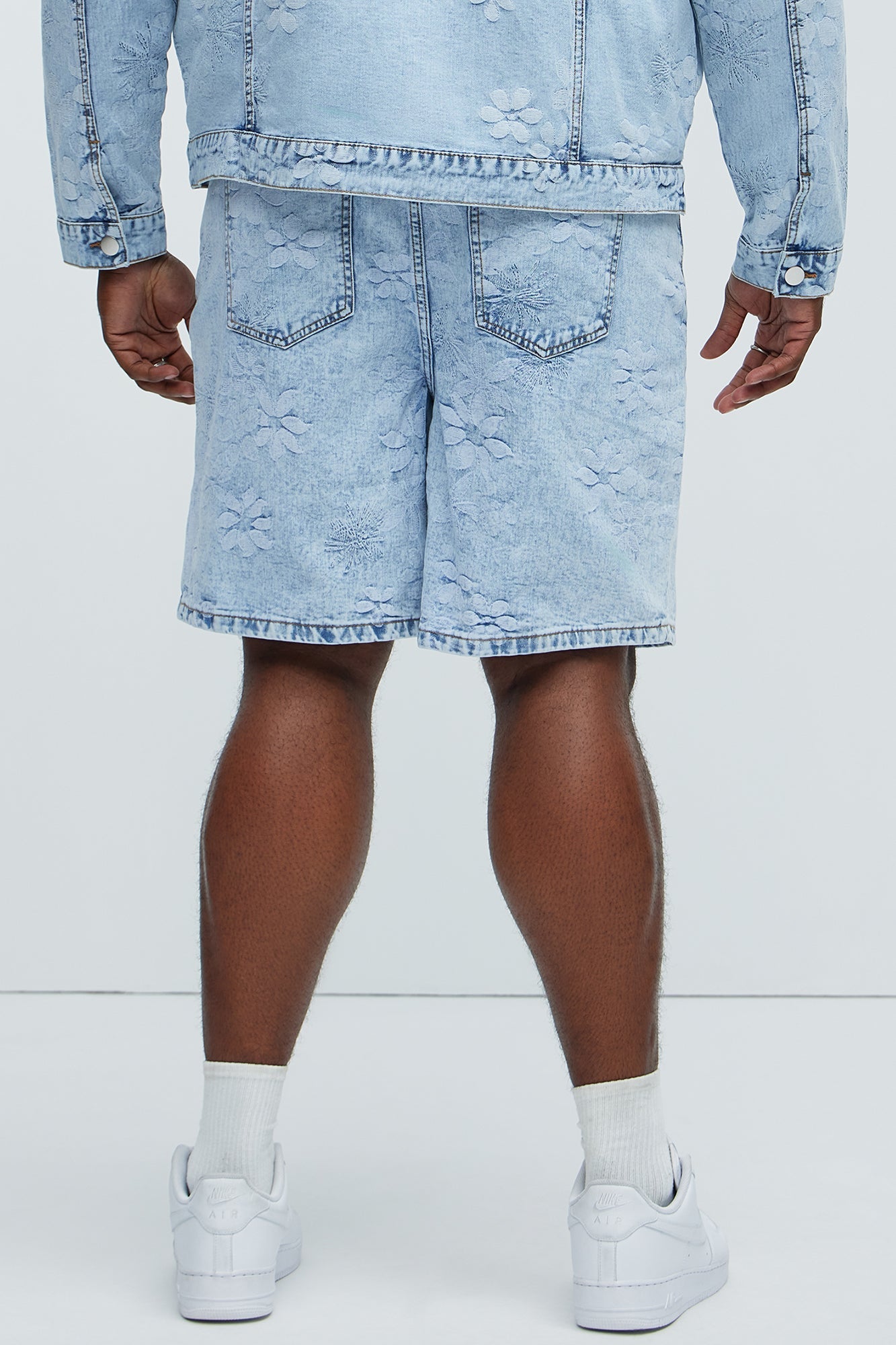 Kenneth Relaxed Denim Shorts - Light Wash Fashion Nova