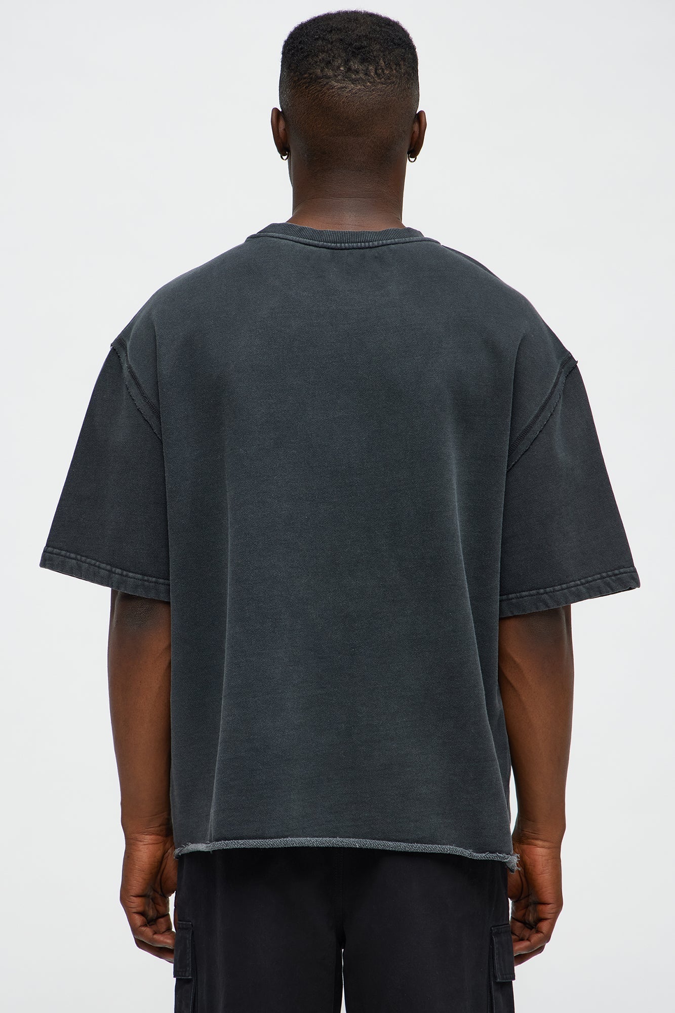 Paranoid Society Short Sleeve Tee - Charcoal Fashion Nova