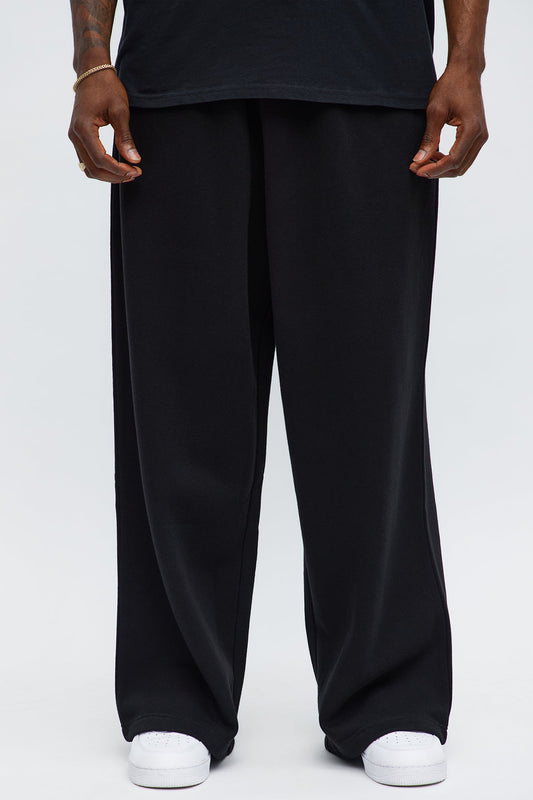 Tyson Baggy Pants - Black Fashion Nova